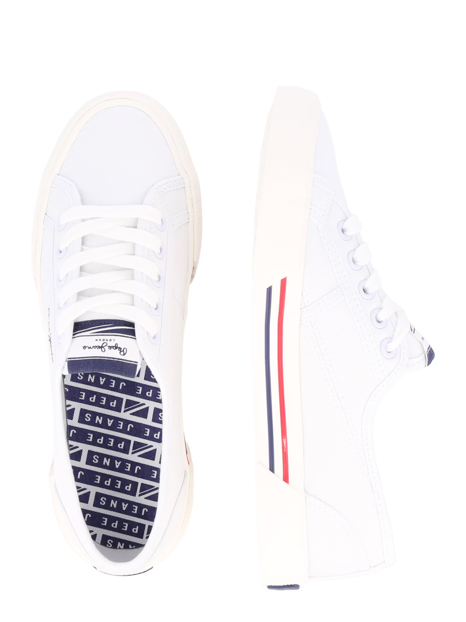 Pepe Jeans Sneaker low 'Brady' negru / alb - Pled.ro