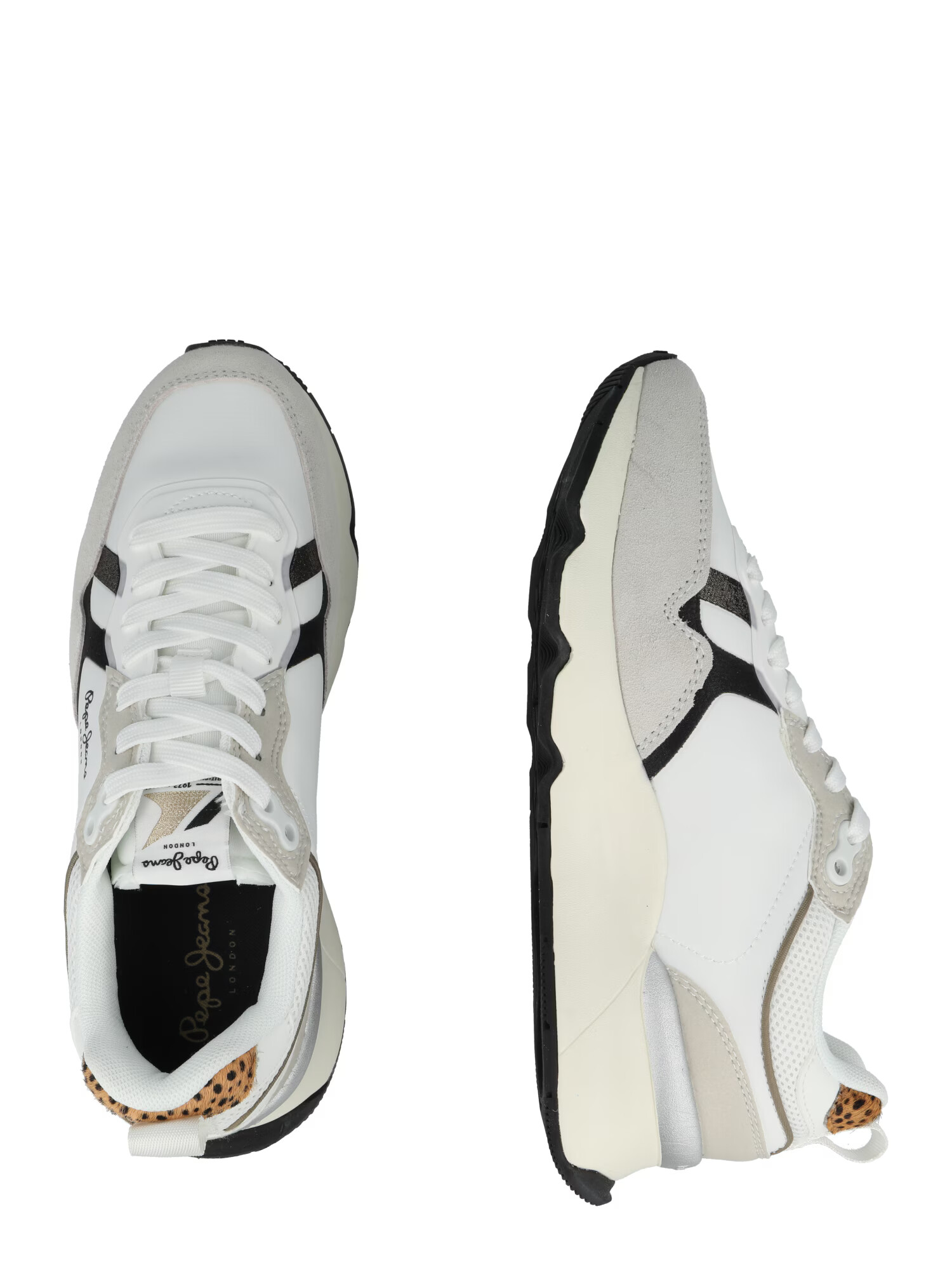 Pepe Jeans Sneaker low 'Brit Pro Bass' albastru închis / maro / alb / alb murdar - Pled.ro