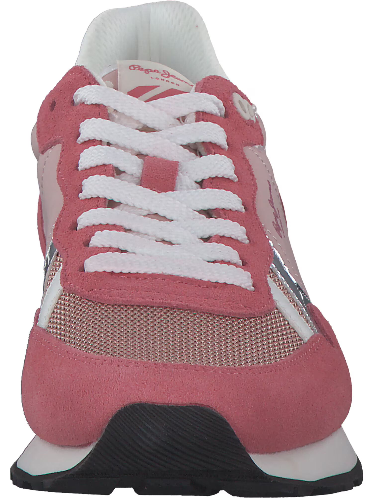 Pepe Jeans Sneaker low 'Brit' roz / roz / argintiu - Pled.ro