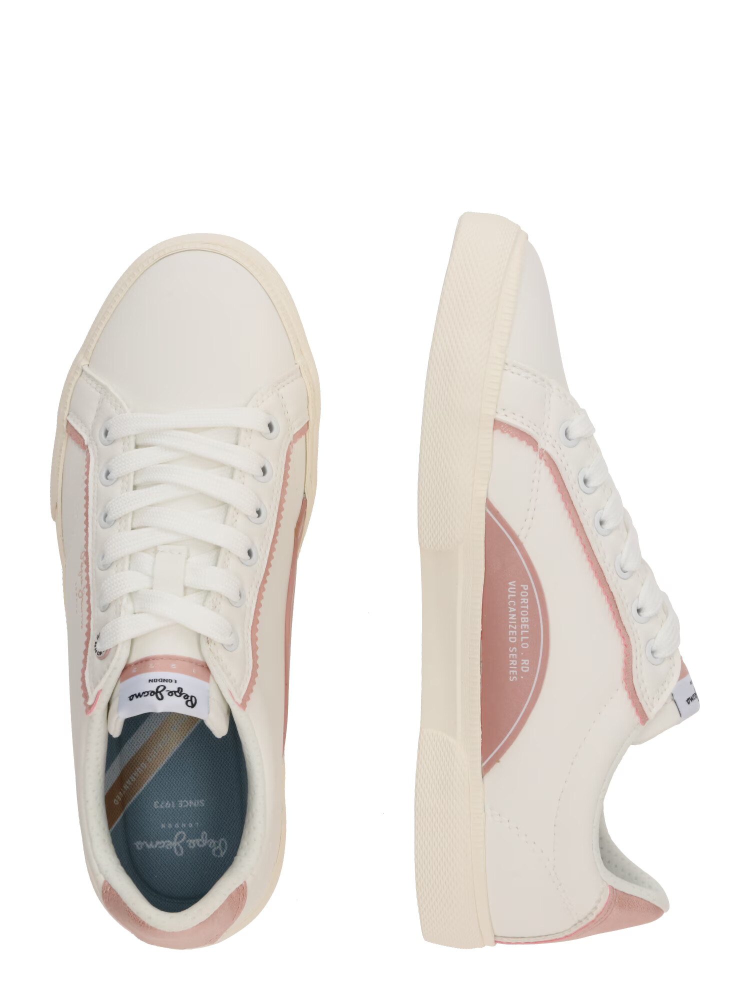 Pepe Jeans Sneaker low 'KENTON' roz / alb - Pled.ro