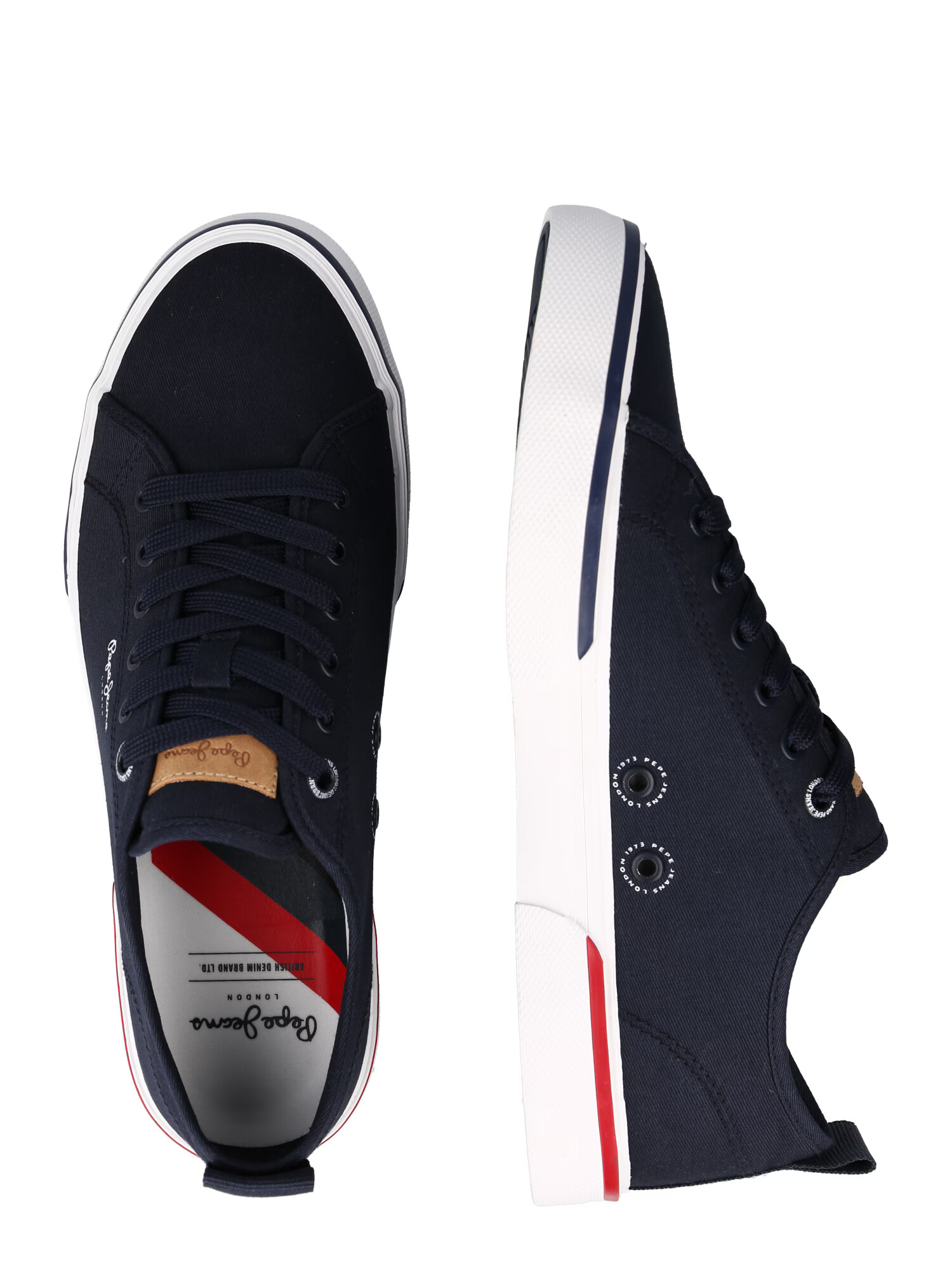 Pepe Jeans Sneaker low 'KENTON SMART 22' bleumarin / alb - Pled.ro