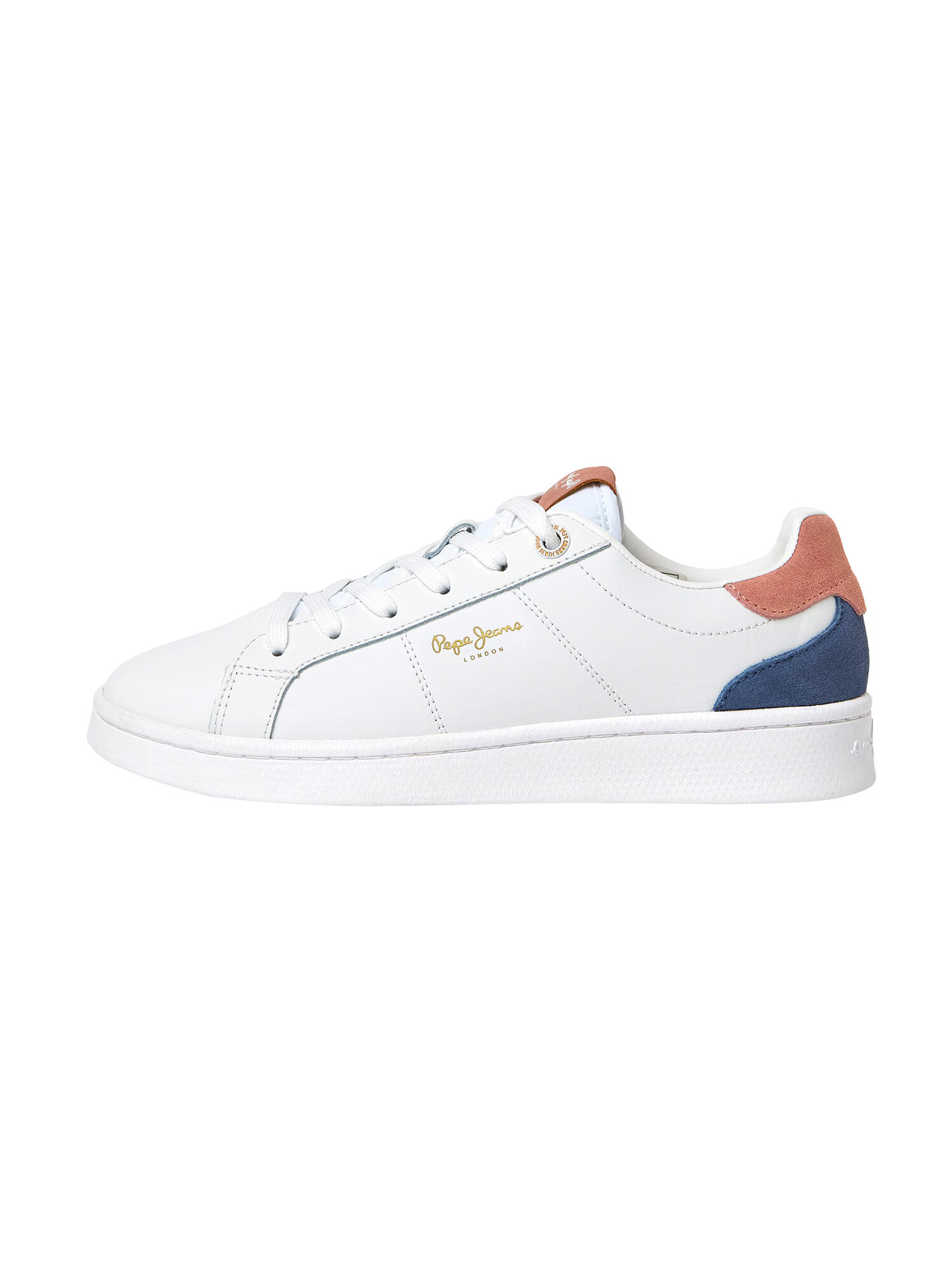 Pepe Jeans Sneaker low 'MILTON SOFT' bleumarin / maro / alb - Pled.ro