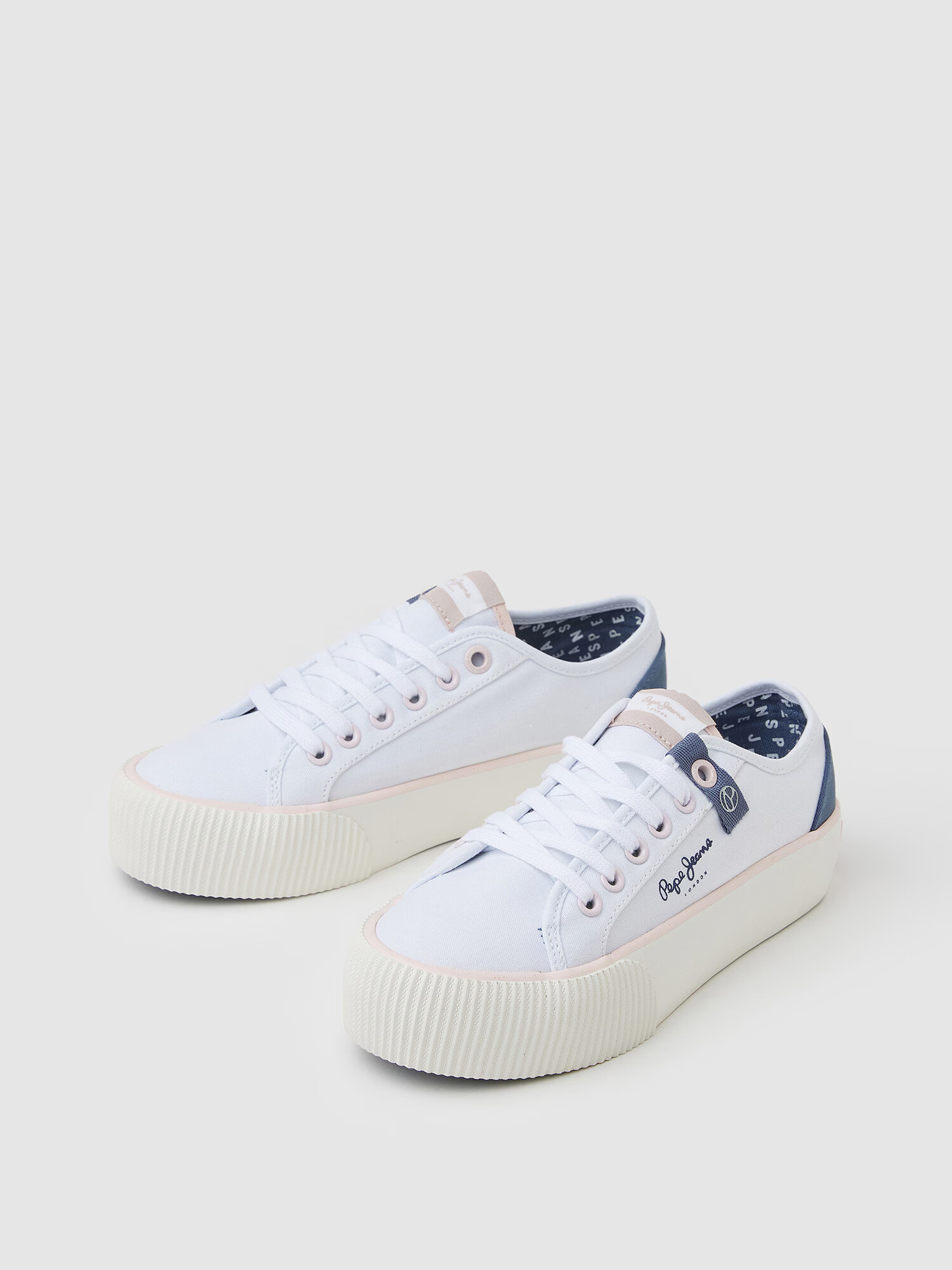 Pepe Jeans Sneaker low 'Ottis' azuriu / verde petrol / alb - Pled.ro