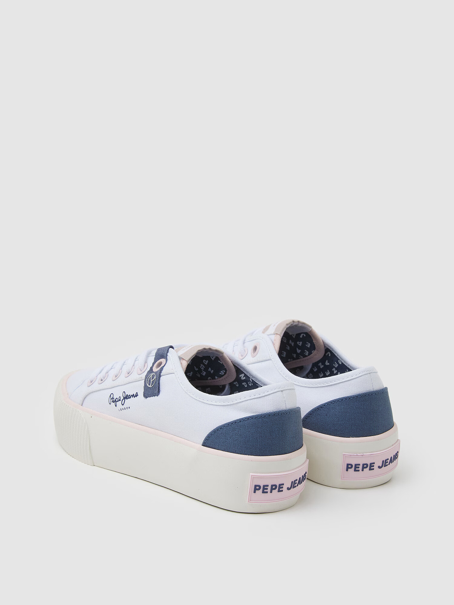 Pepe Jeans Sneaker low 'Ottis' azuriu / verde petrol / alb - Pled.ro