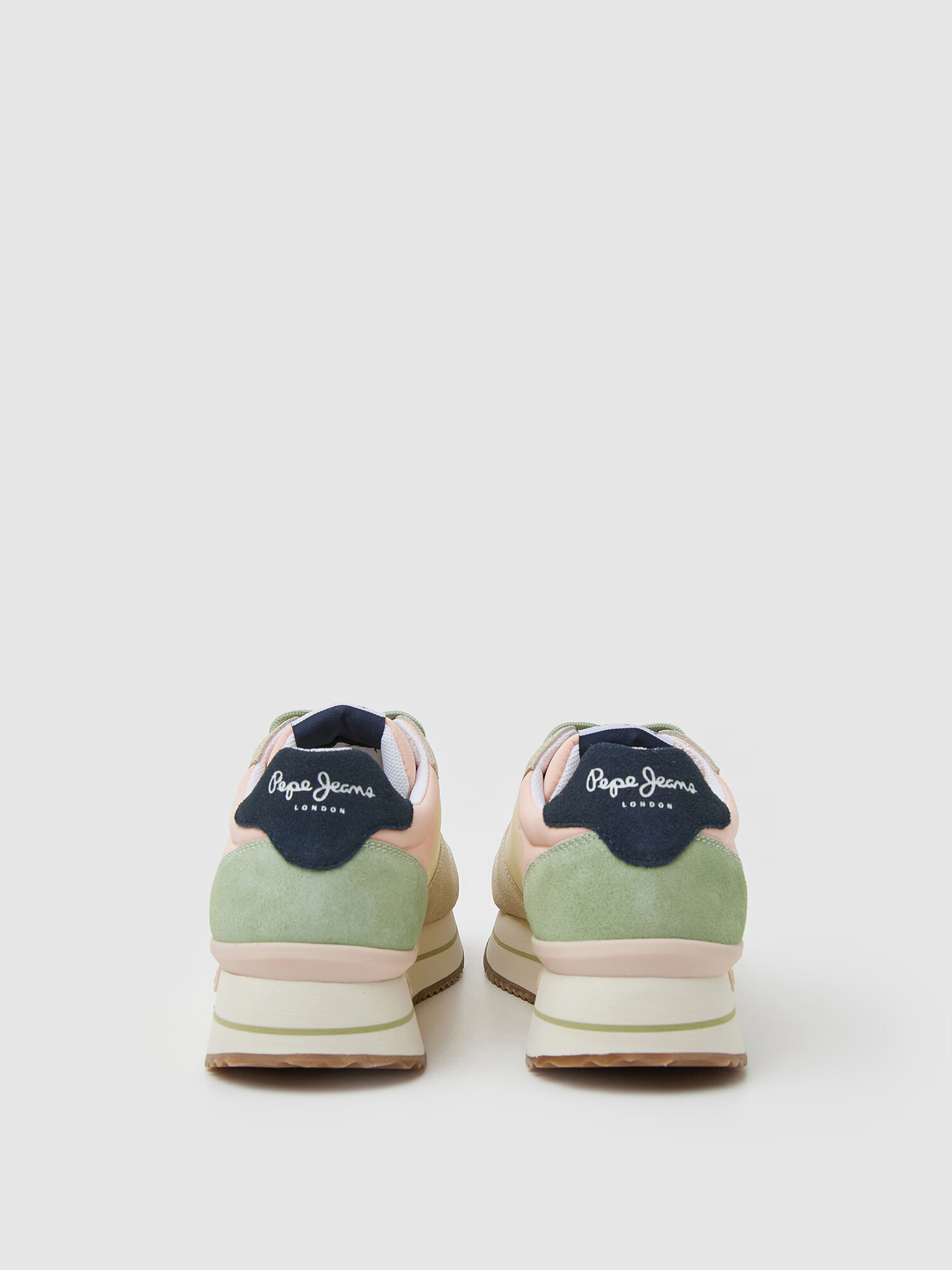 Pepe Jeans Sneaker low 'Rusper Sweet' galben / galben deschis / verde / roz - Pled.ro