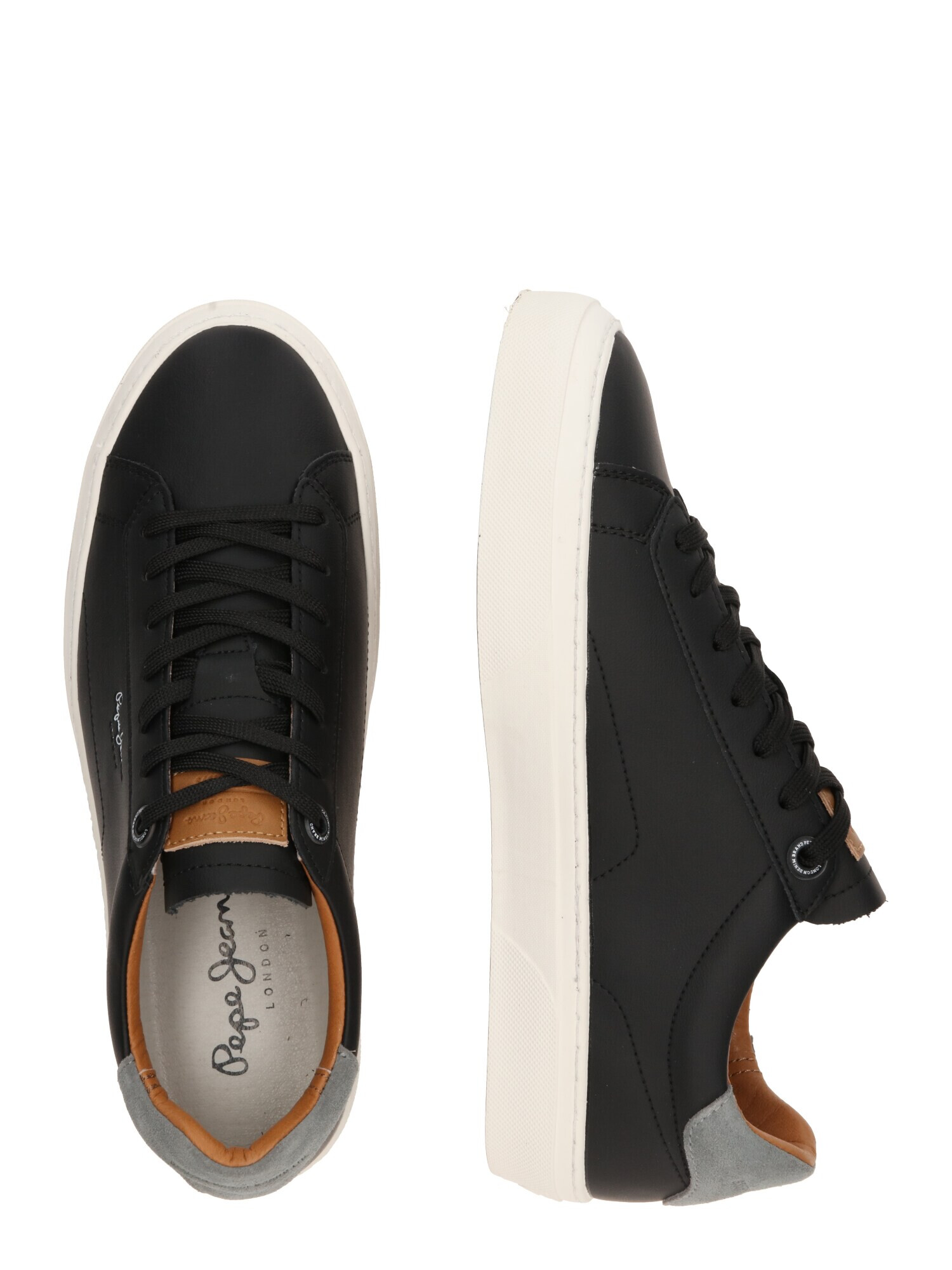 Pepe Jeans Sneaker low 'YOGI' gri / negru - Pled.ro