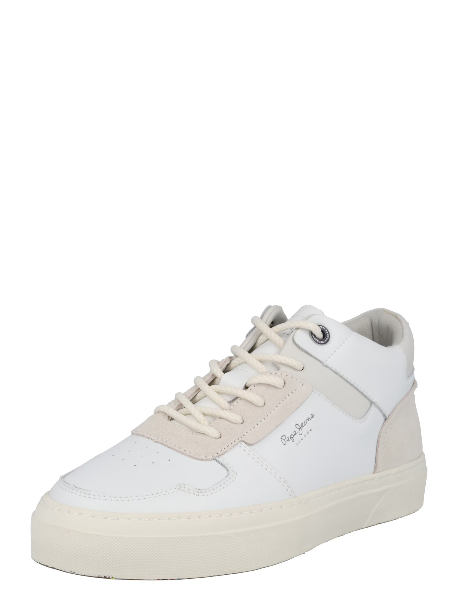 Pepe Jeans Sneaker low 'YOGI STREET 2.0' alb kitt / alb - Pled.ro