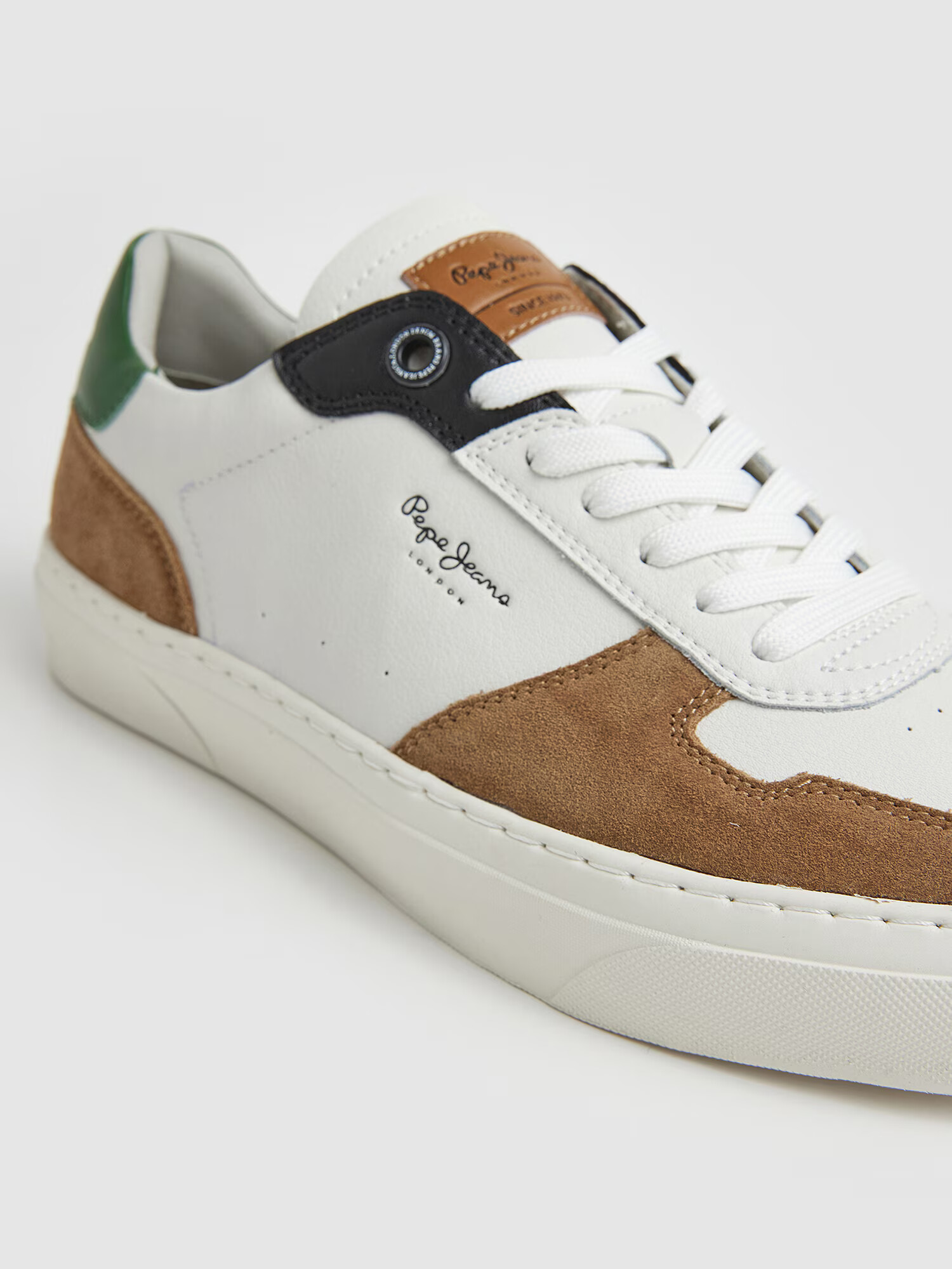 Pepe Jeans Sneaker low 'Yogi Street' maro / verde / negru / alb - Pled.ro