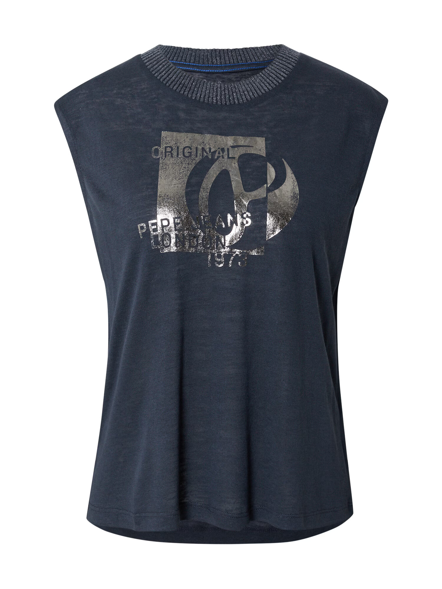 Pepe Jeans Top 'Avis' gri grafit / argintiu - Pled.ro