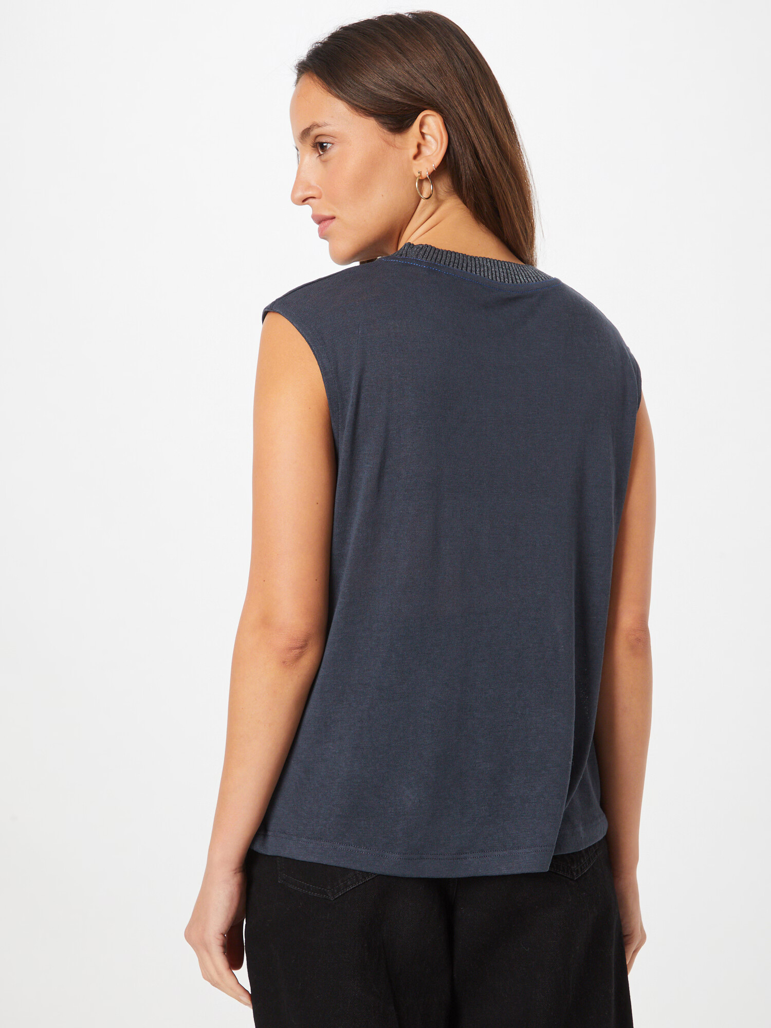 Pepe Jeans Top 'Avis' gri grafit / argintiu - Pled.ro