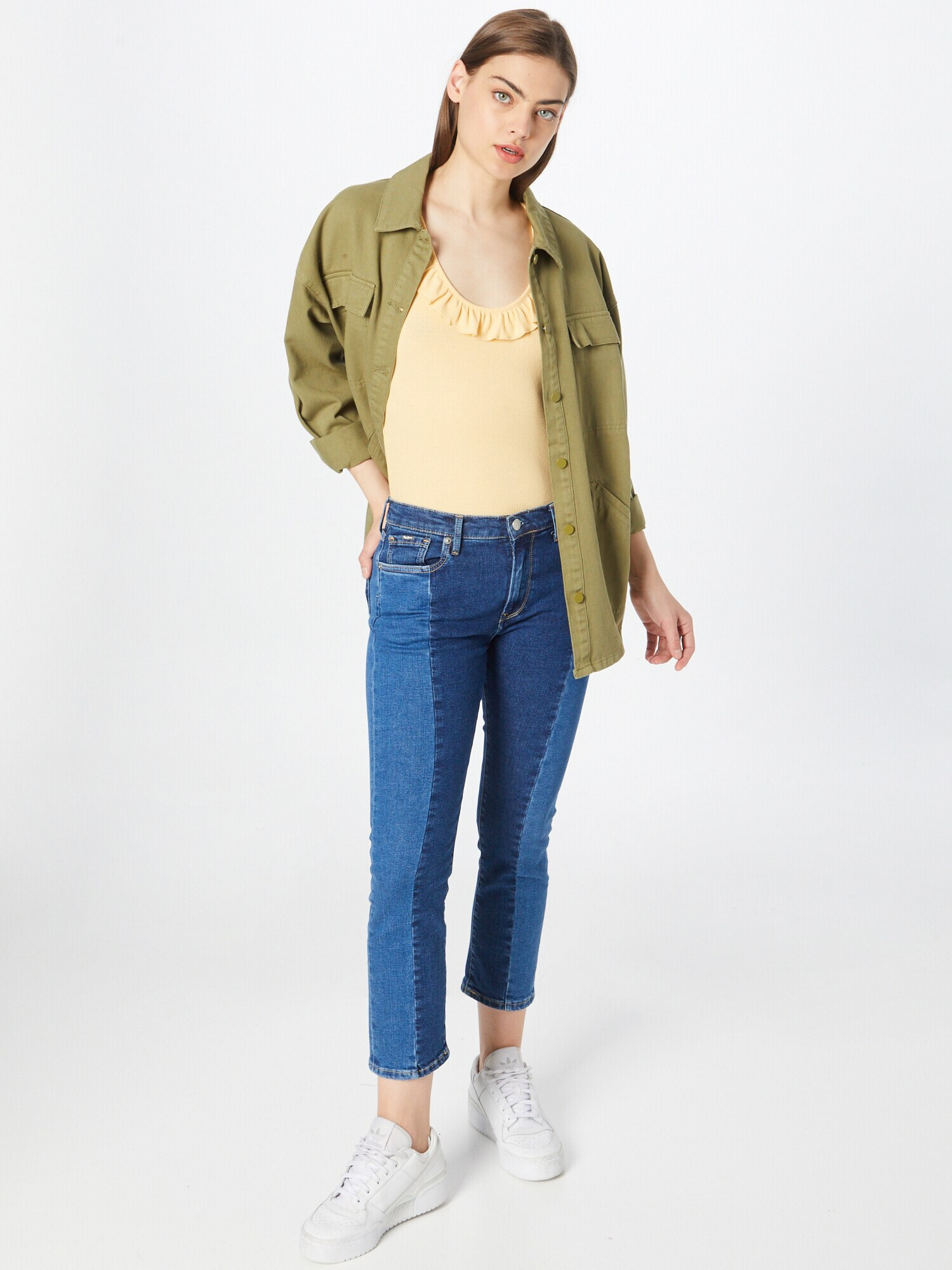 Pepe Jeans Top 'DORINA' galben deschis - Pled.ro