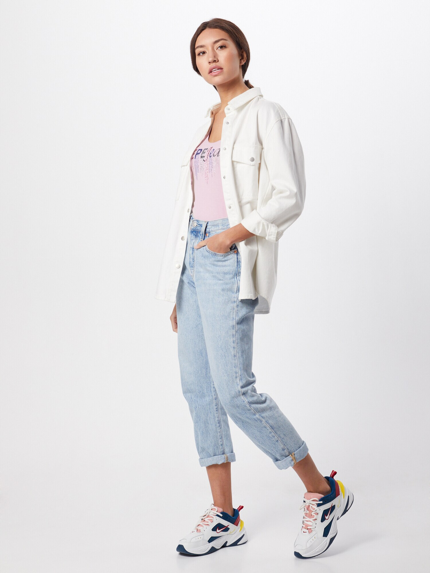 Pepe Jeans Tricou 'Abbey' roz pal - Pled.ro