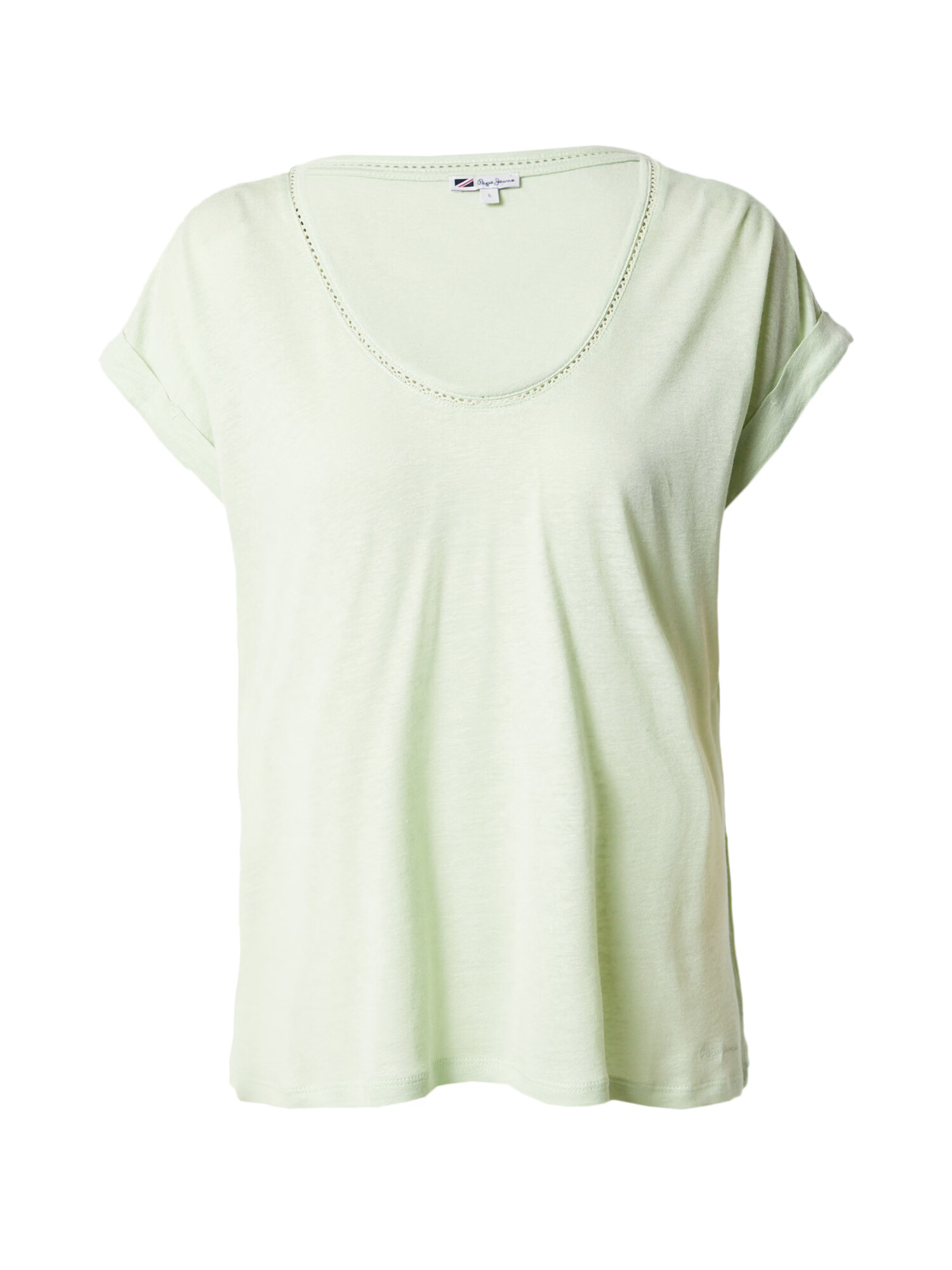 Pepe Jeans Tricou 'Adelaide' verde pastel - Pled.ro