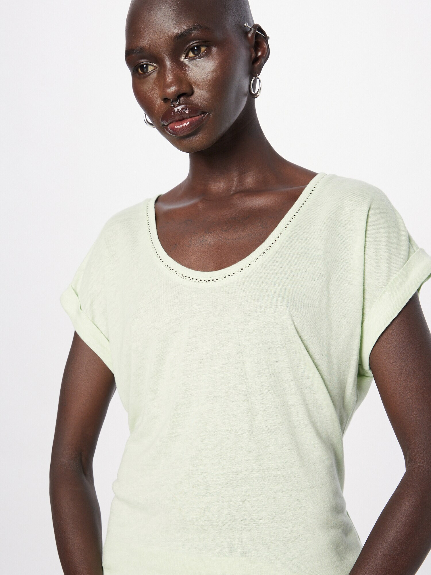 Pepe Jeans Tricou 'Adelaide' verde pastel - Pled.ro