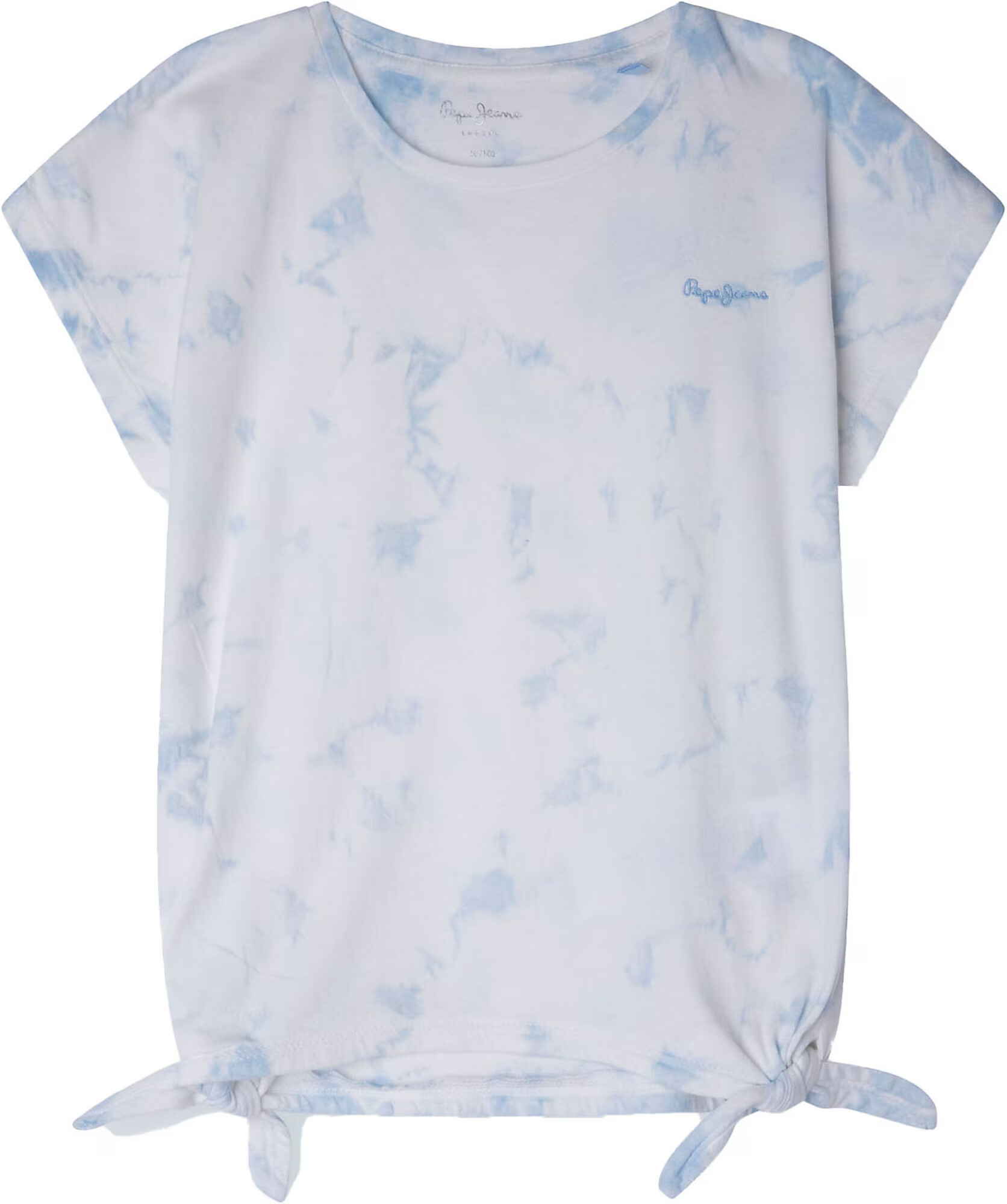 Pepe Jeans Tricou albastru deschis / alb - Pled.ro