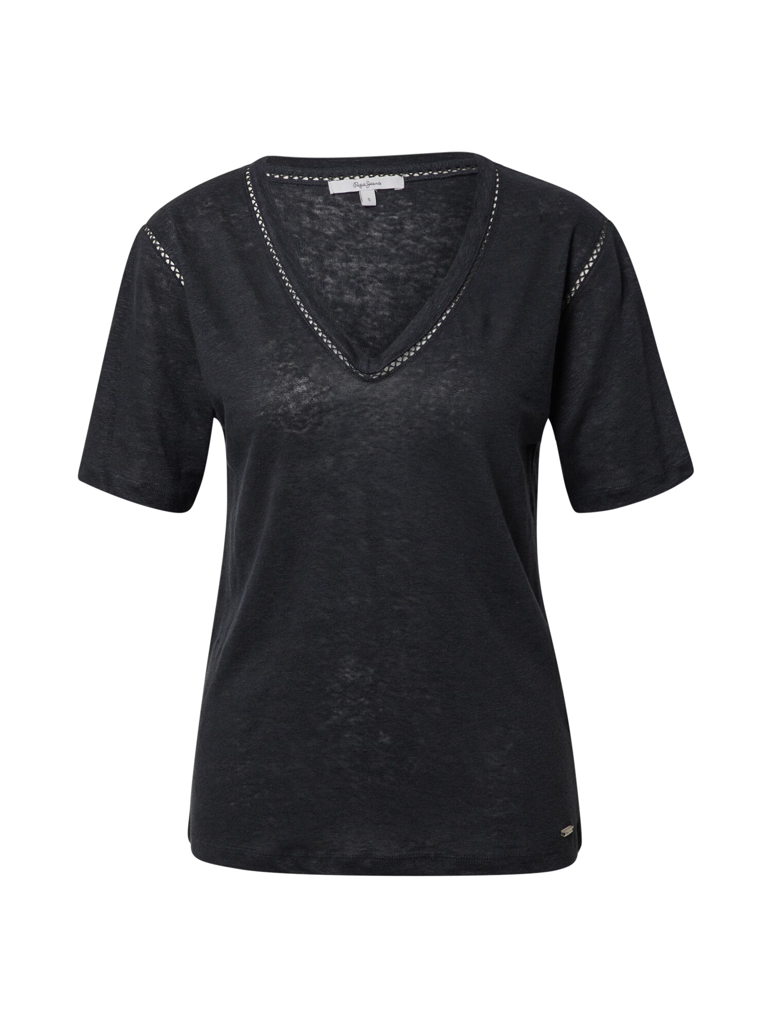 Pepe Jeans Tricou 'ANETTES' gri metalic - Pled.ro