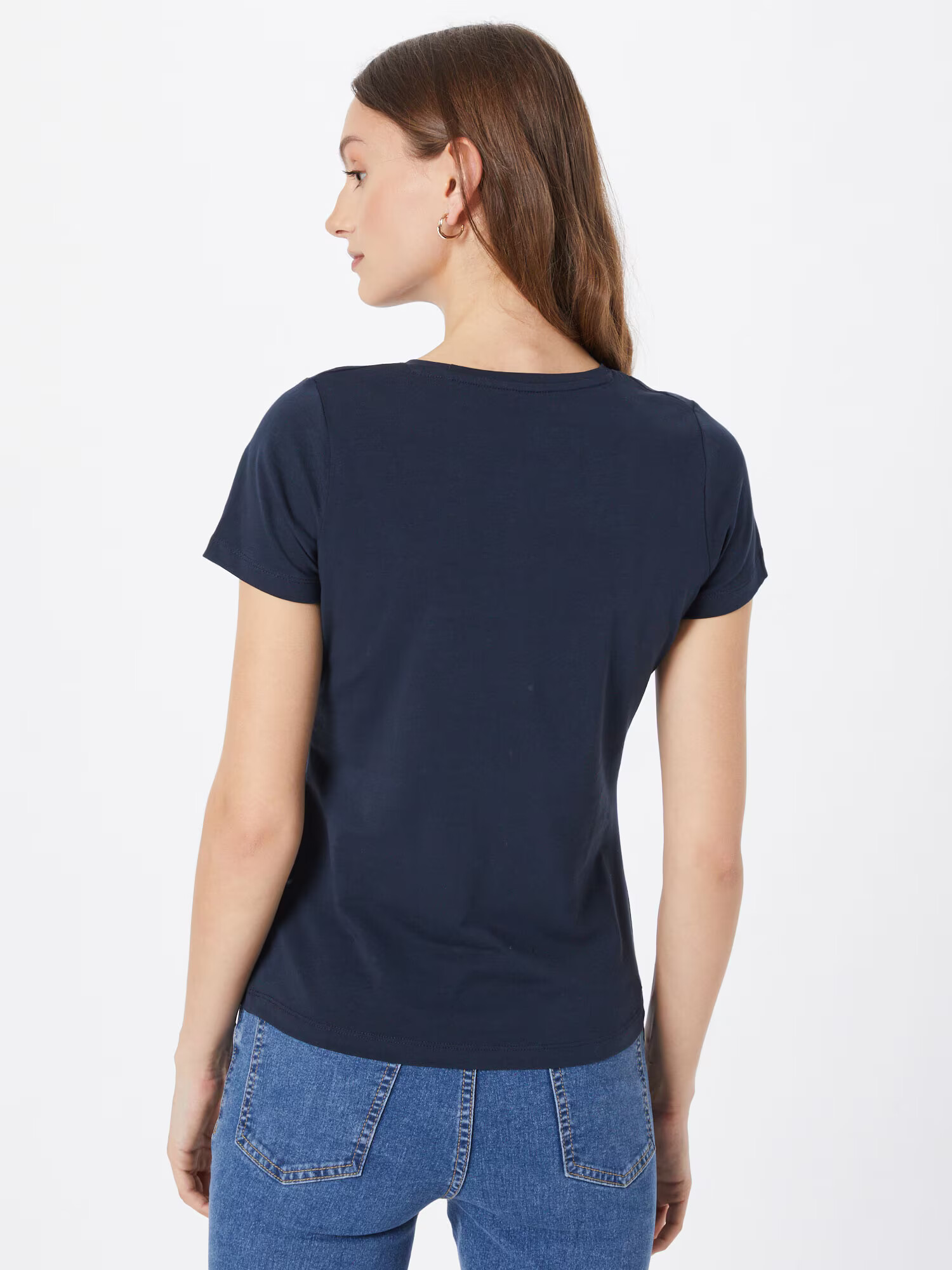 Pepe Jeans Tricou 'BEATRICE' albastru închis / argintiu - Pled.ro