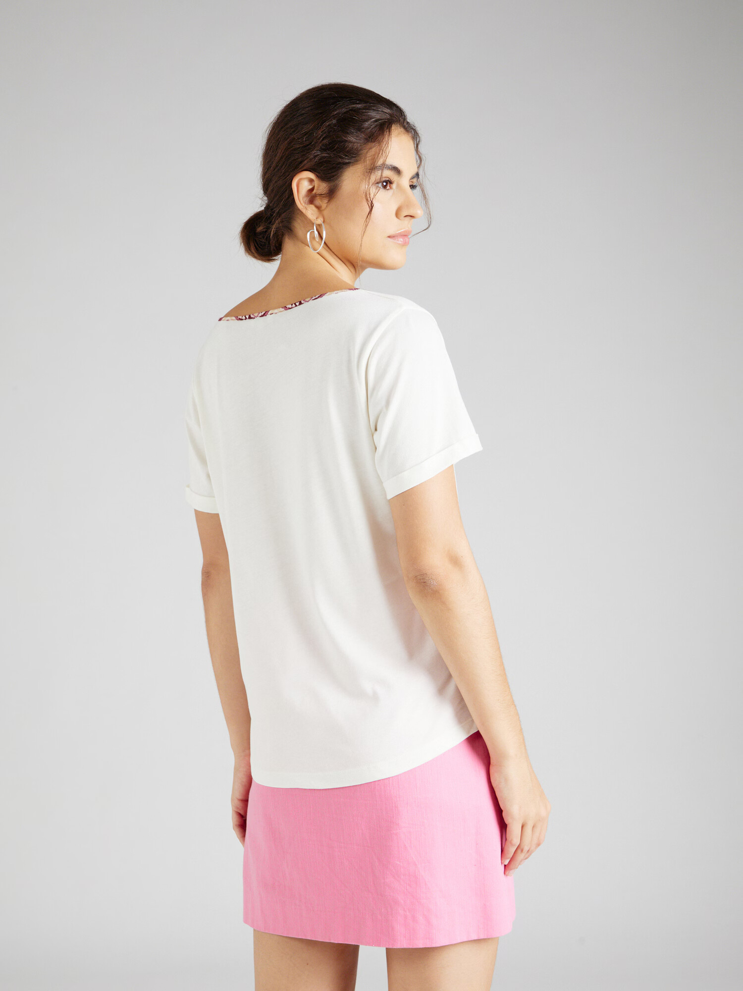 Pepe Jeans Tricou 'BECCA' crem / bej deschis / rosé / roşu închis - Pled.ro