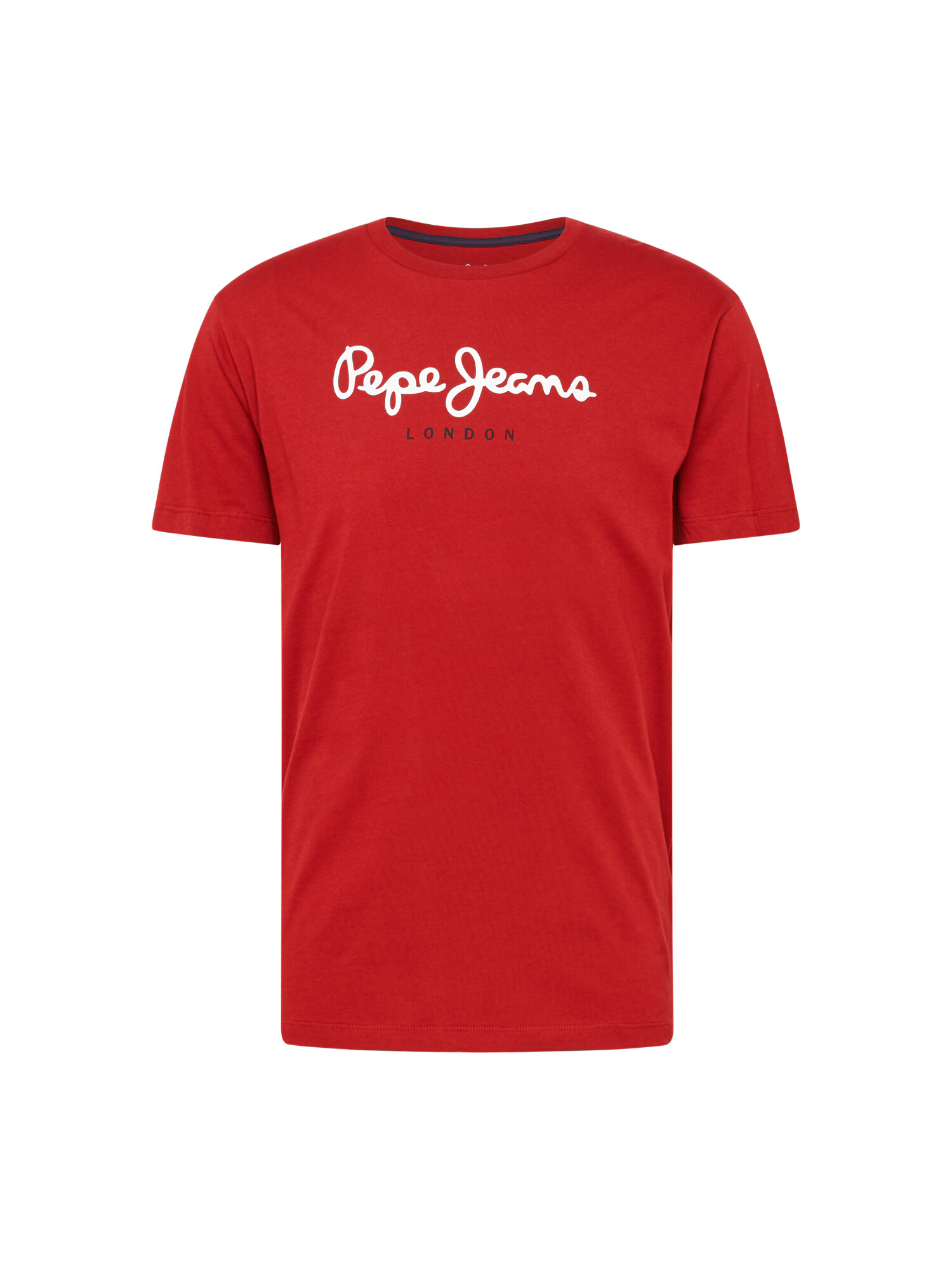 Pepe Jeans Tricou 'Eggo' roșu / negru / alb - Pled.ro