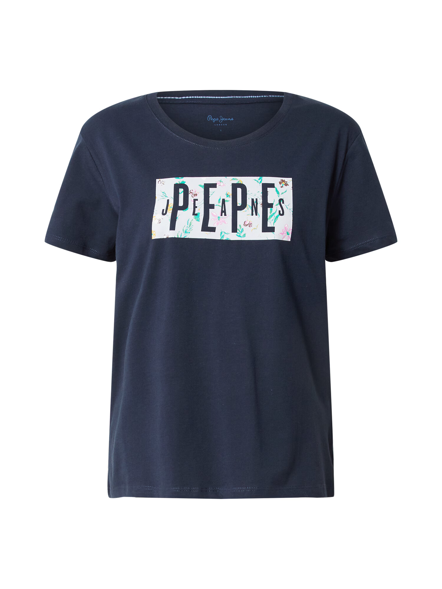 Pepe Jeans Tricou 'Patsy' bleumarin / albastru deschis / roz deschis - Pled.ro