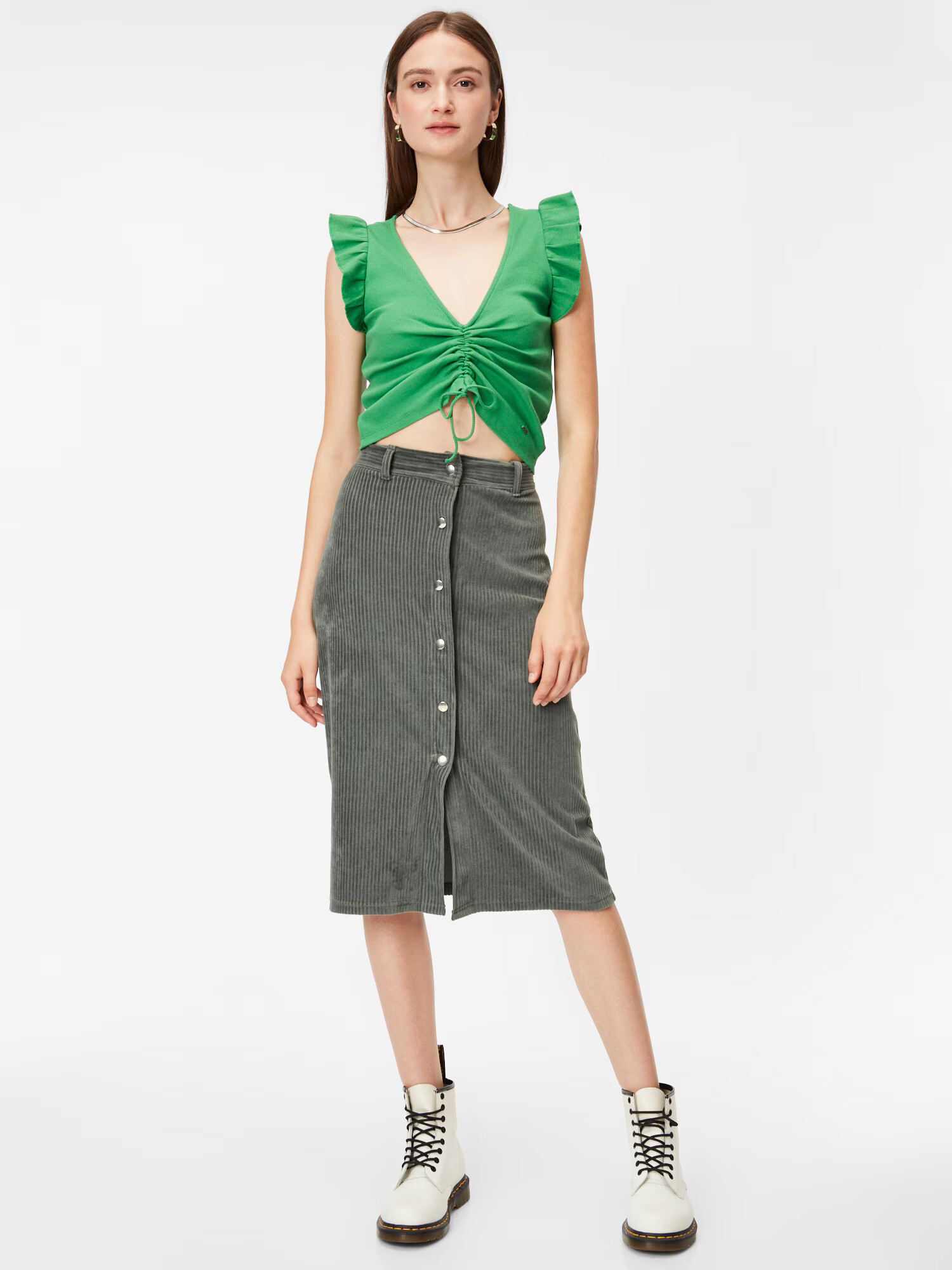 Pepe Jeans Tricou 'Peggy' verde - Pled.ro