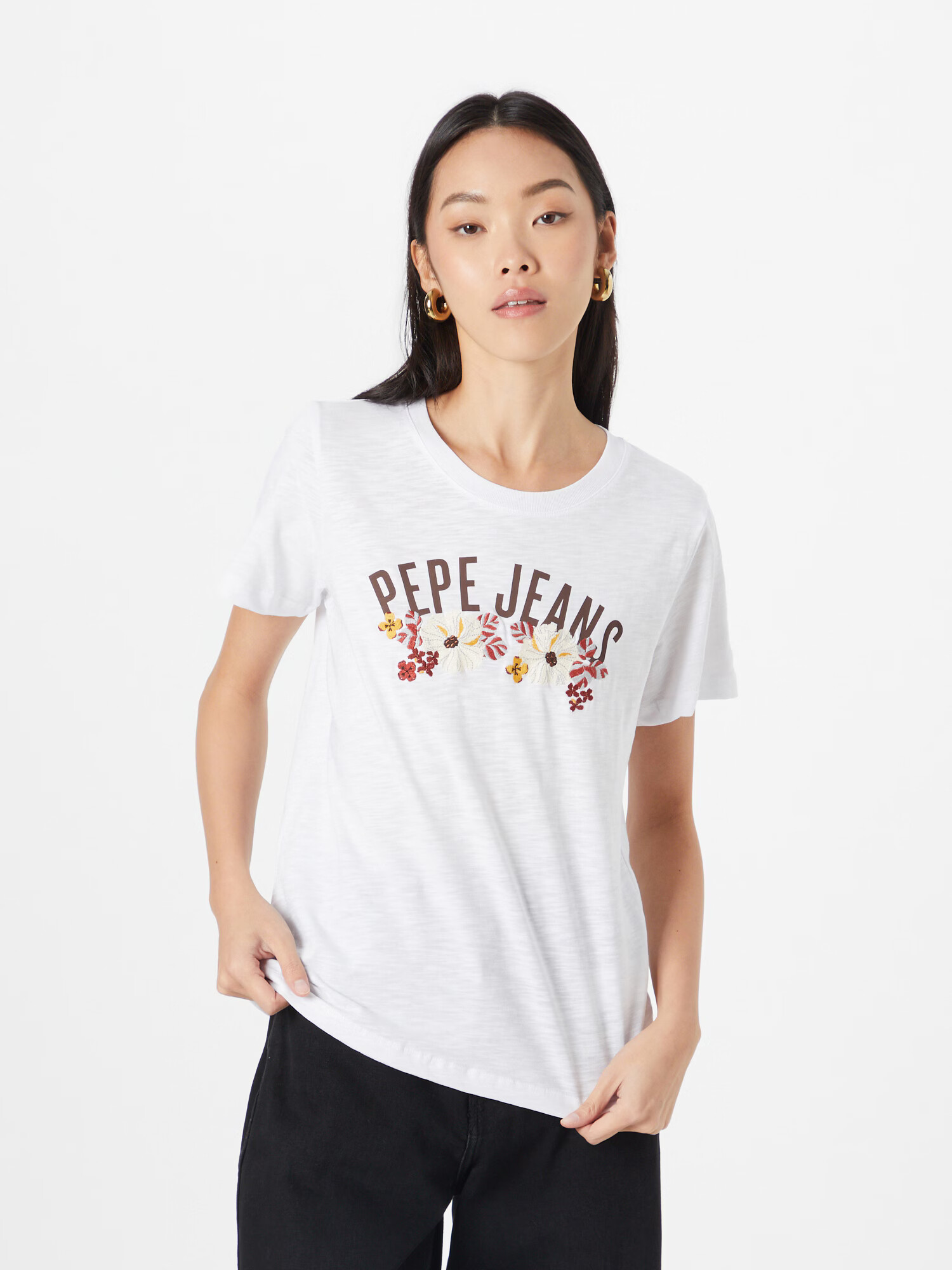 Pepe Jeans Tricou 'Rosemery' mai multe culori / alb - Pled.ro