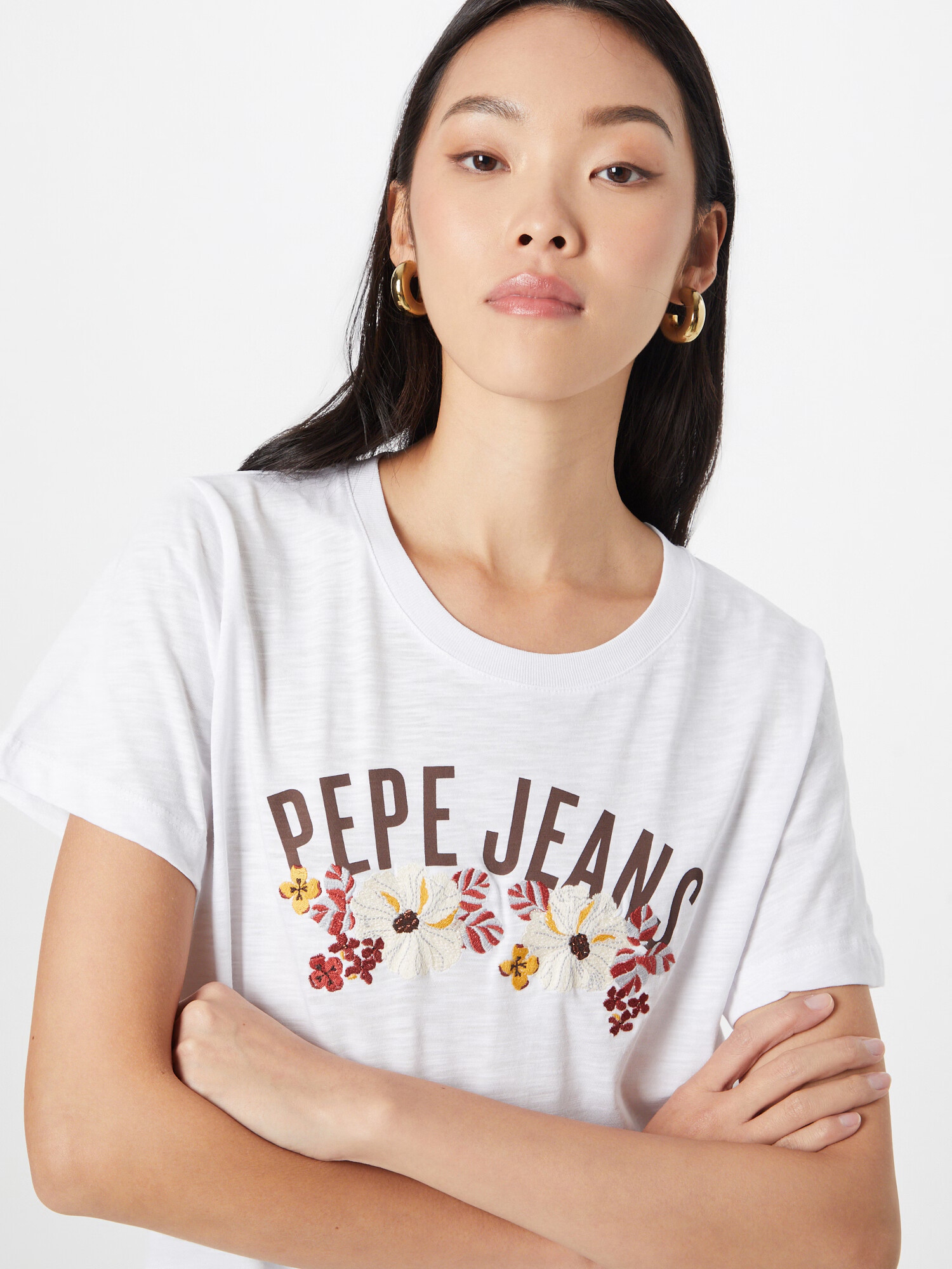 Pepe Jeans Tricou 'Rosemery' mai multe culori / alb - Pled.ro