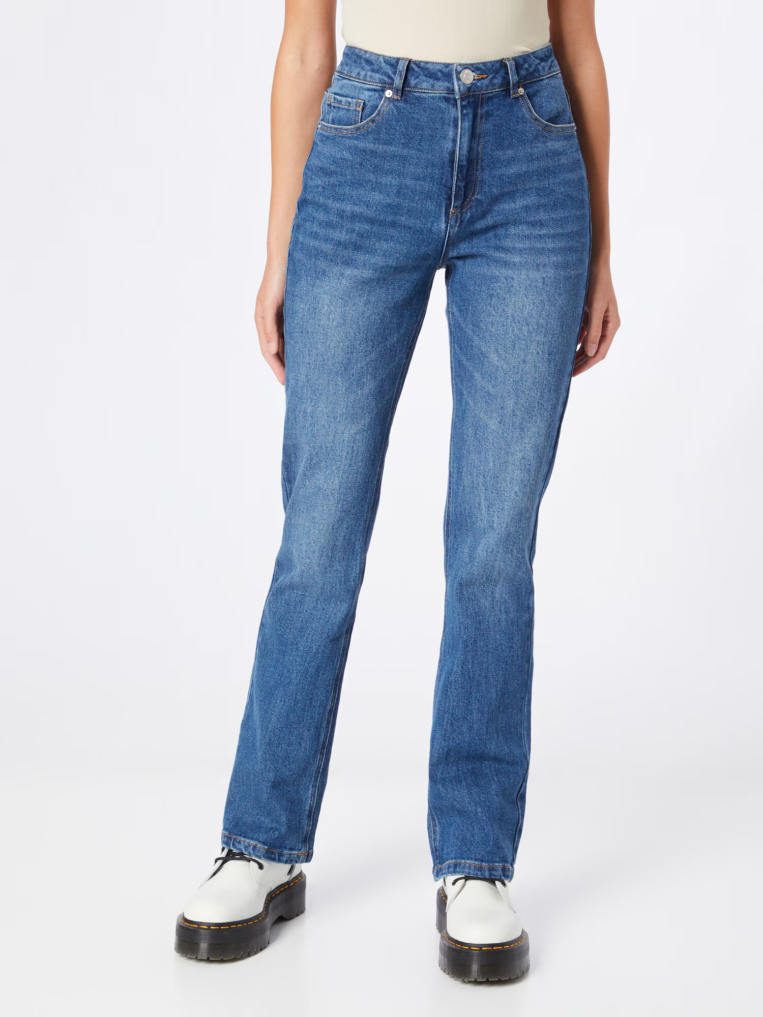 Peppercorn Jeans 'Linda' albastru denim - Pled.ro