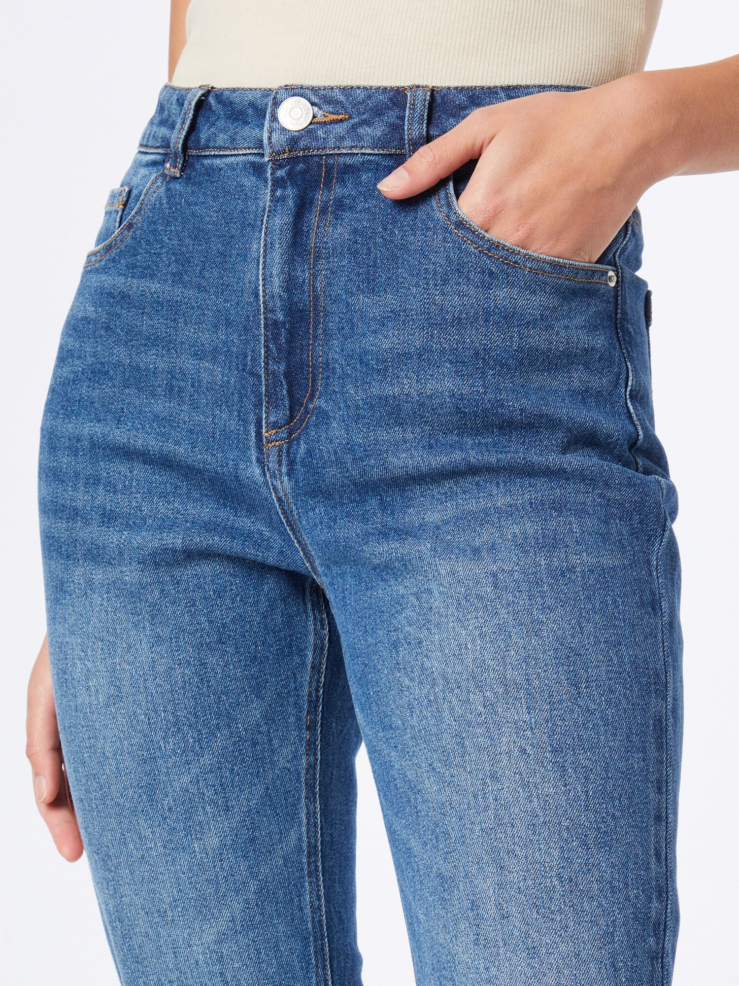 Peppercorn Jeans 'Linda' albastru denim - Pled.ro