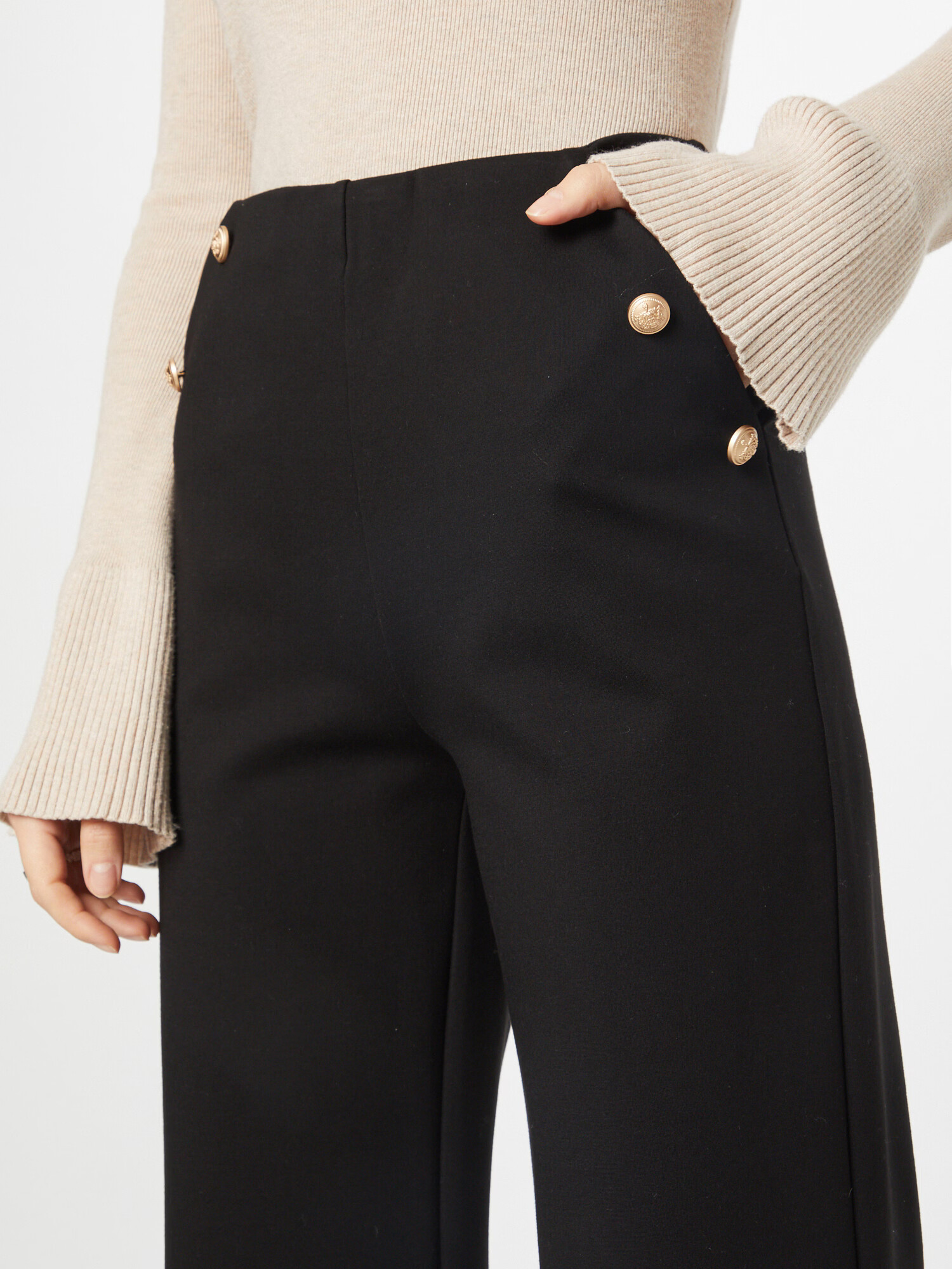 Peppercorn Pantaloni 'Linea' negru - Pled.ro