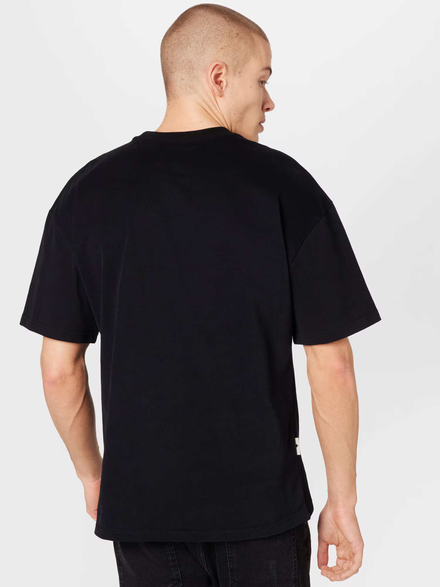 Pequs Tricou galben pastel / negru - Pled.ro