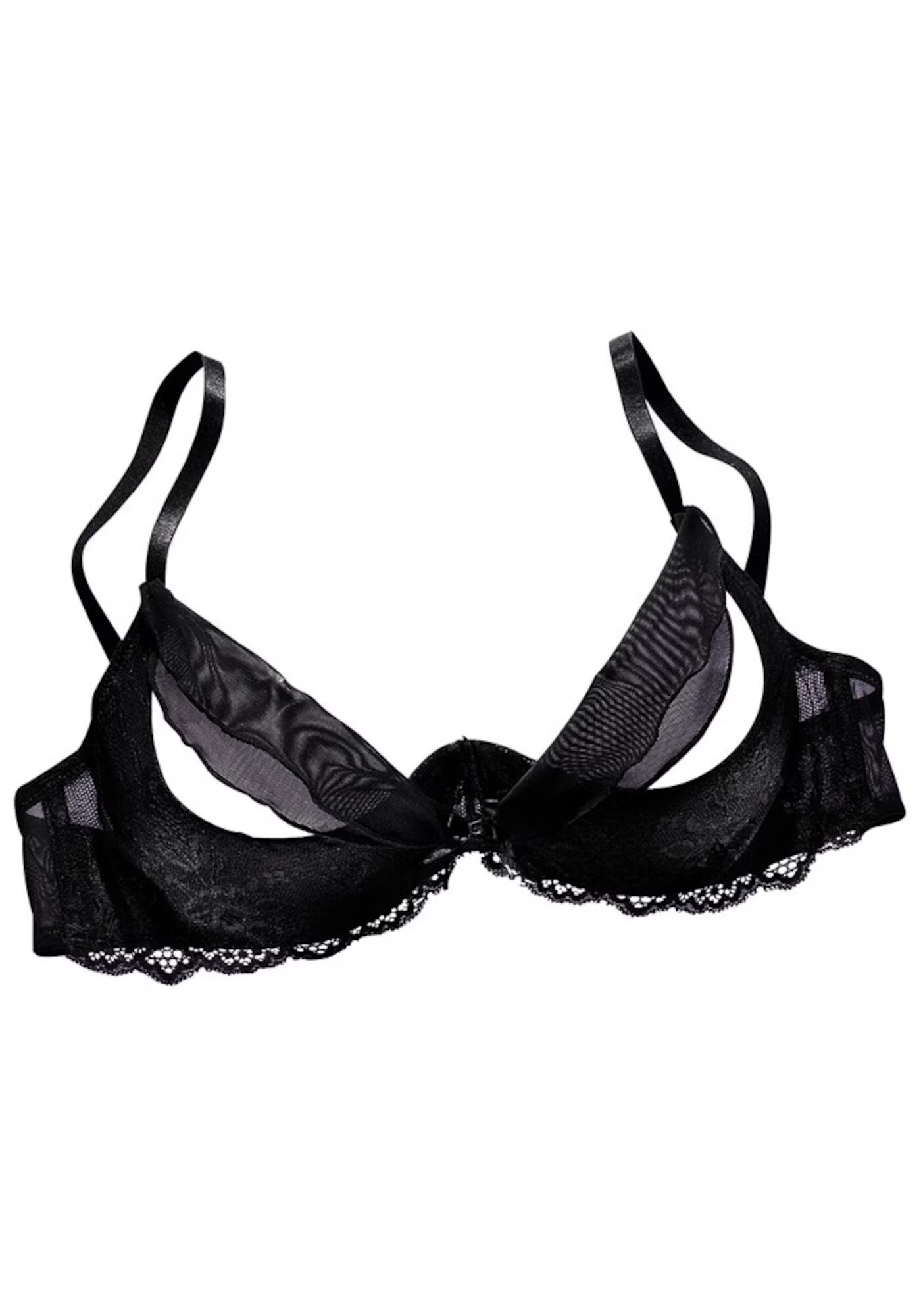 PETITE FLEUR GOLD Sutien negru - Pled.ro