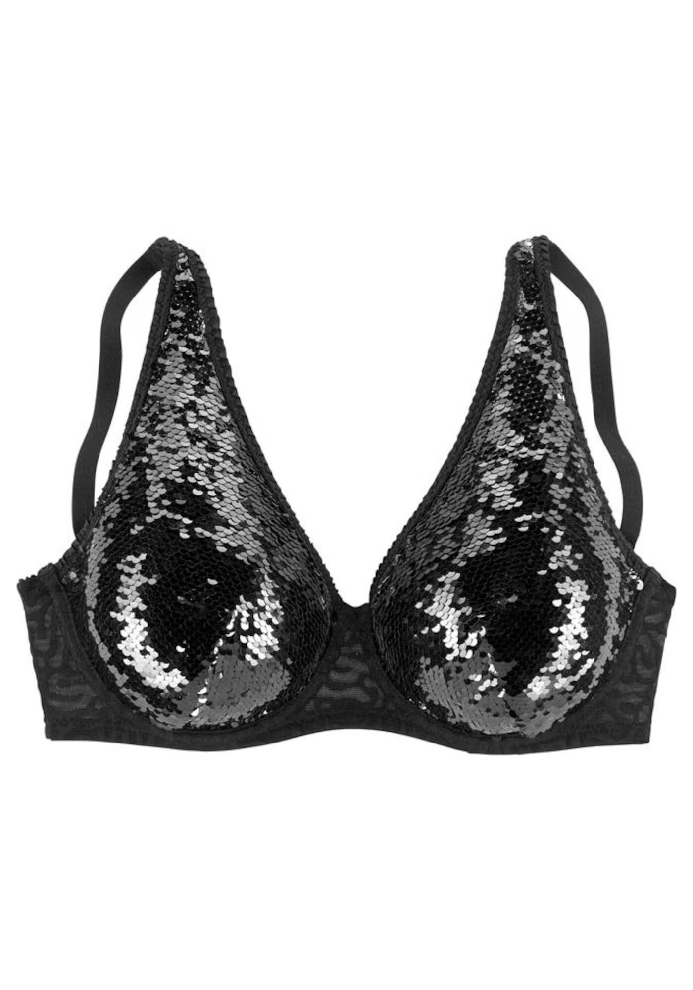 PETITE FLEUR GOLD Sutien negru - Pled.ro