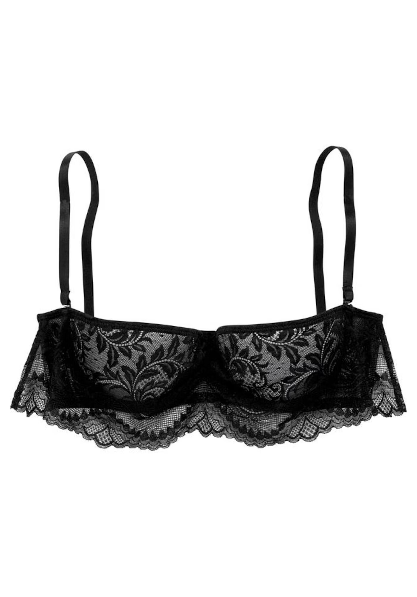 PETITE FLEUR GOLD Sutien negru - Pled.ro