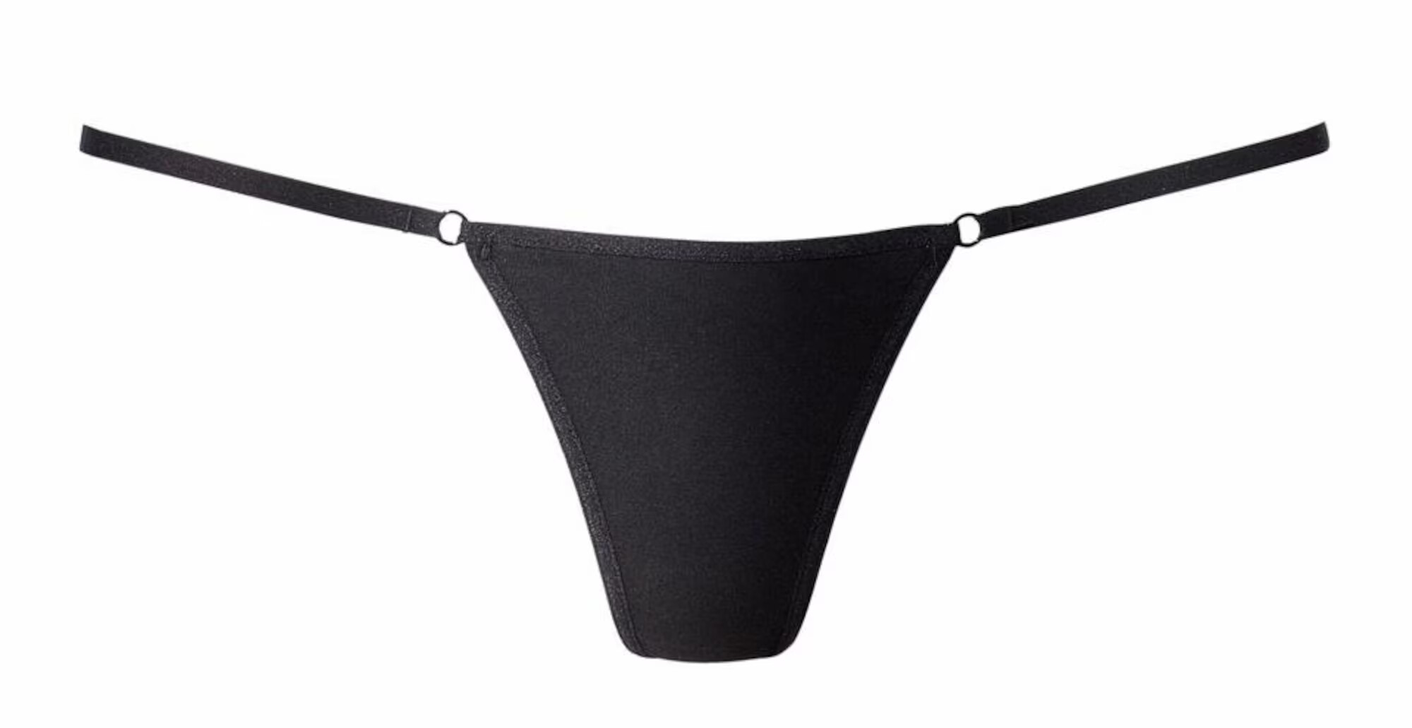 PETITE FLEUR GOLD Tanga bej / negru - Pled.ro