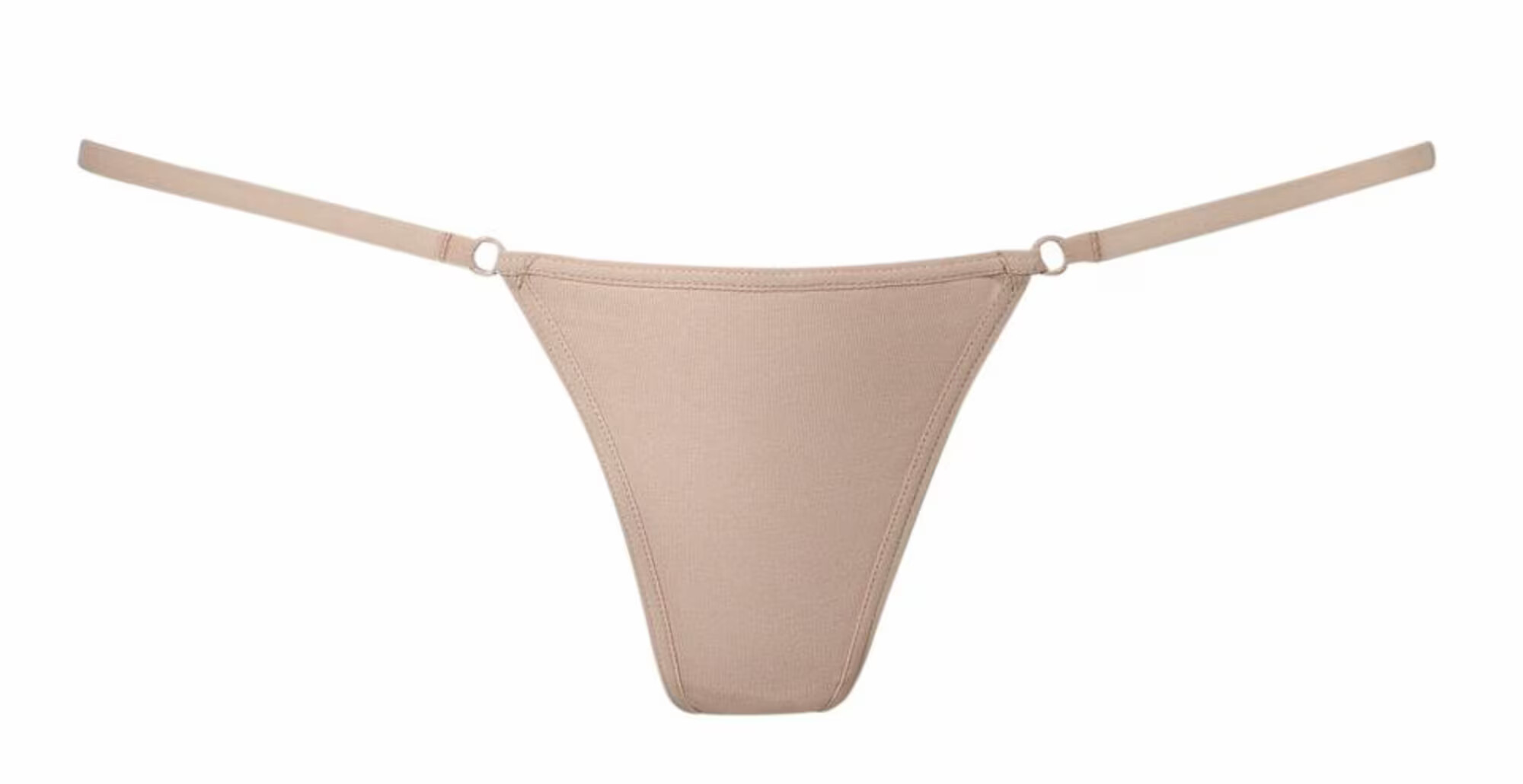 PETITE FLEUR GOLD Tanga bej / negru - Pled.ro