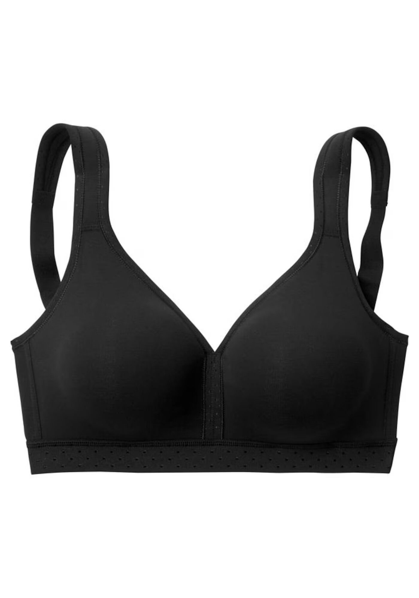 PETITE FLEUR Sutien negru / alb - Pled.ro