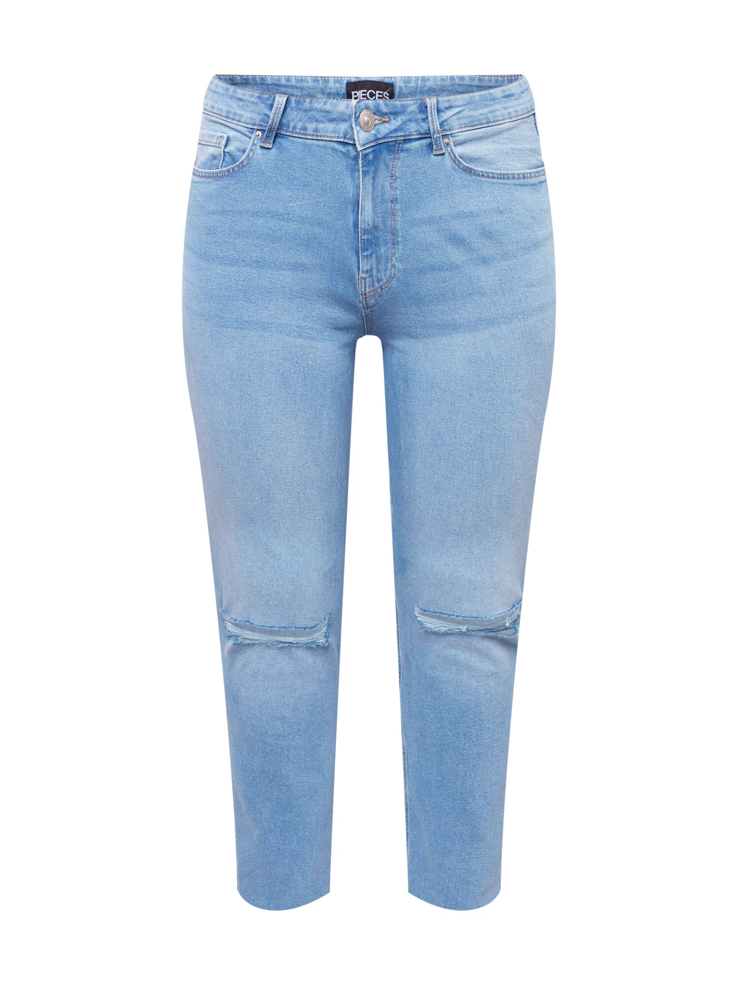 PIECES Curve Jeans 'LUNA' albastru denim - Pled.ro