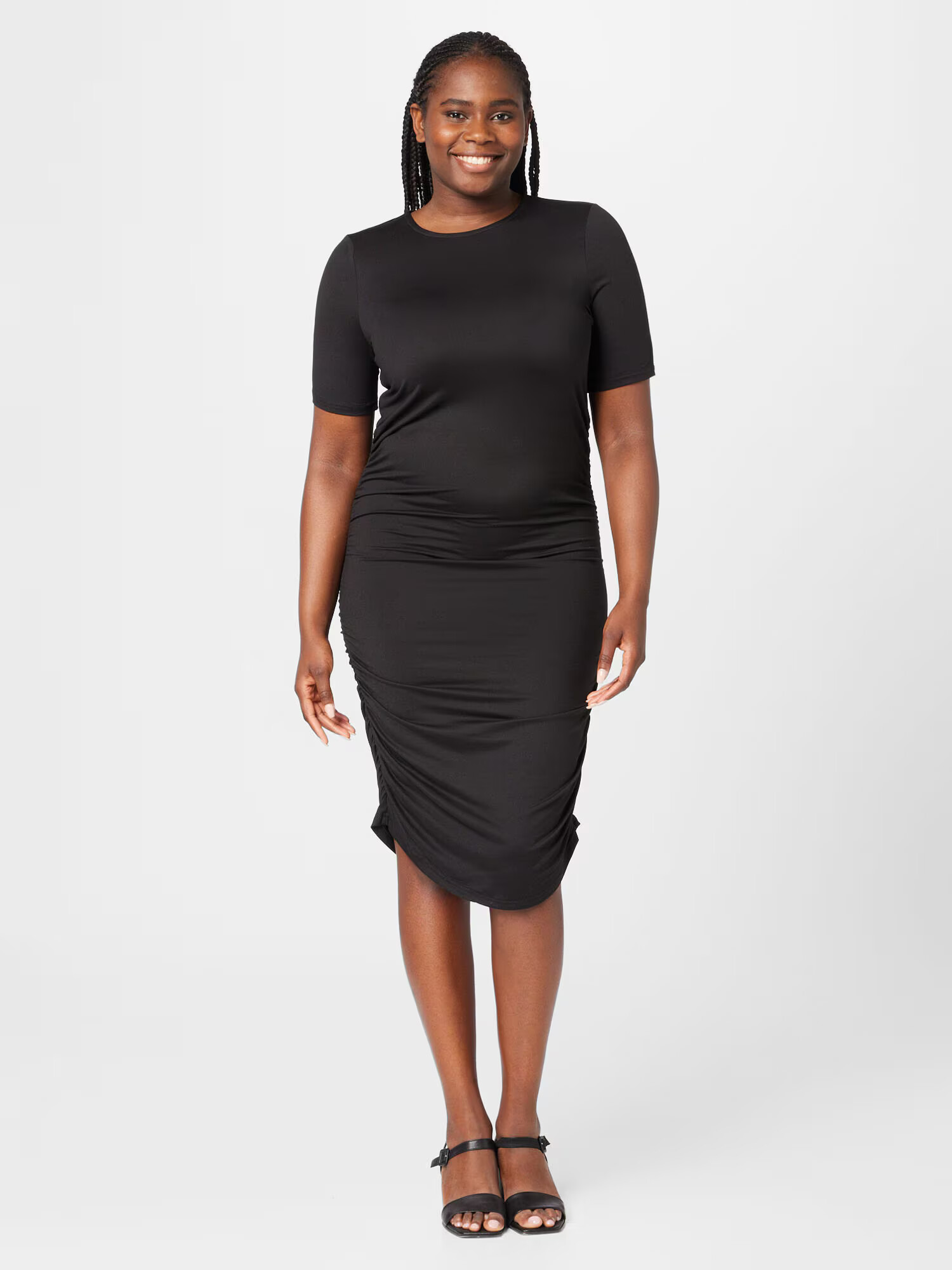 PIECES Curve Rochie 'NALA' negru - Pled.ro