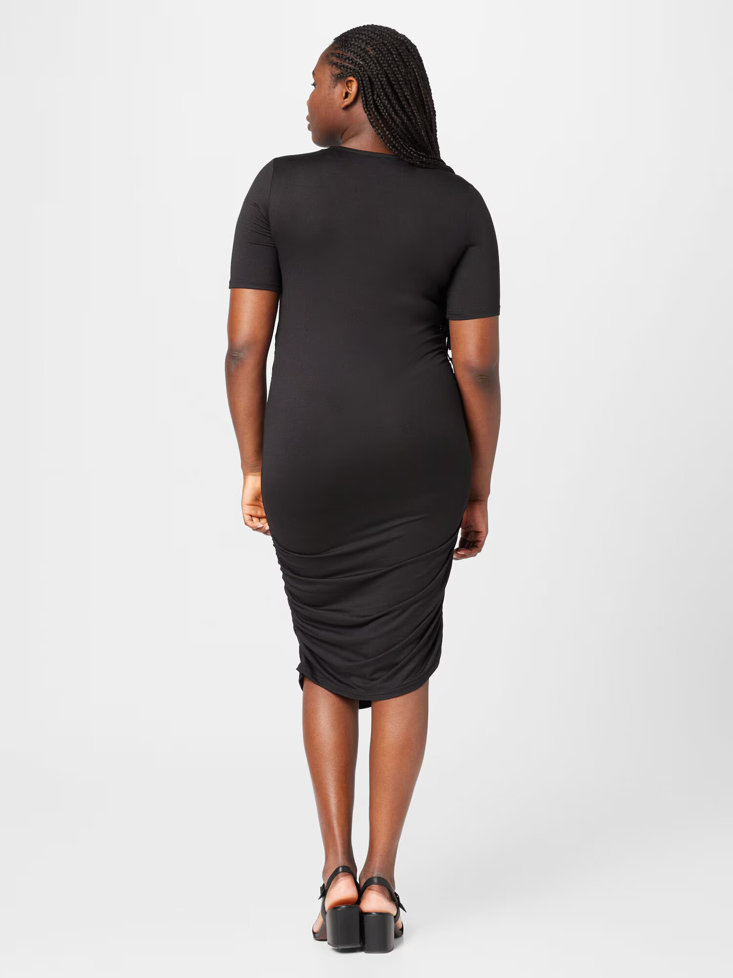 PIECES Curve Rochie 'NALA' negru - Pled.ro