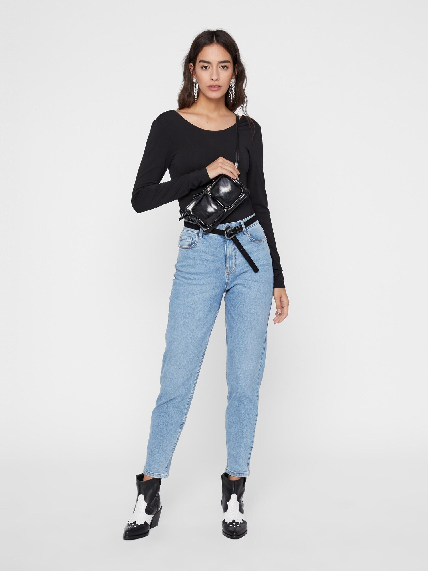 PIECES Jeans 'Kesia' albastru deschis - Pled.ro