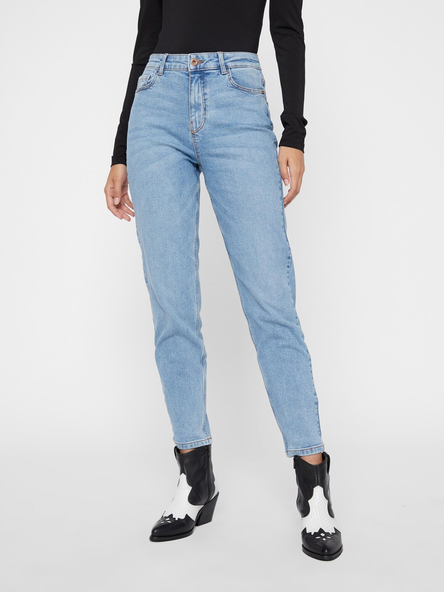 PIECES Jeans 'Kesia' albastru deschis - Pled.ro