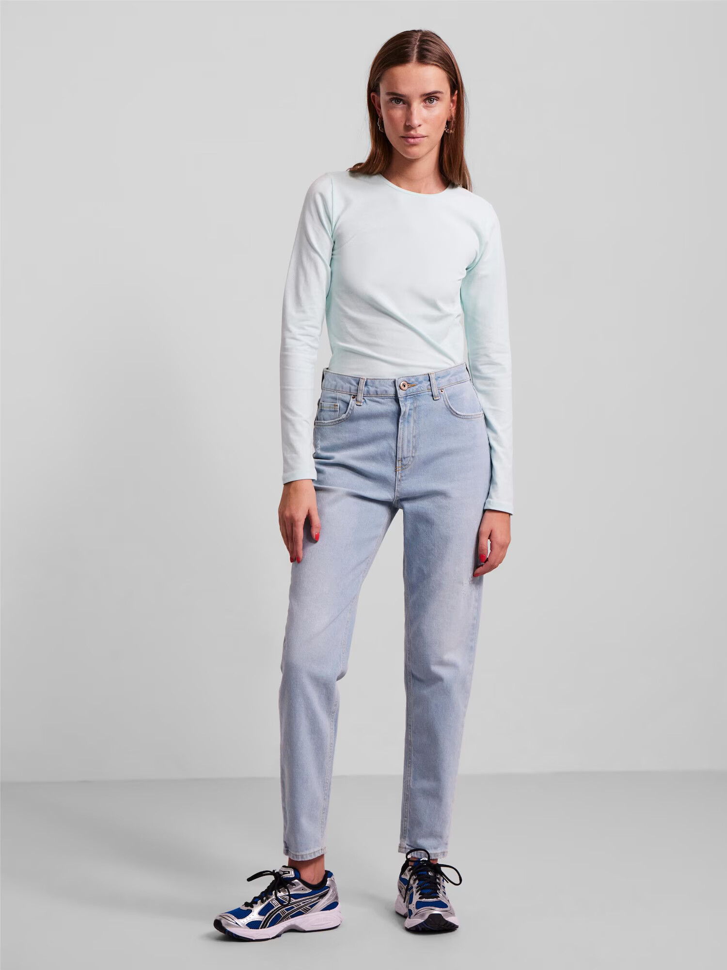 PIECES Jeans albastru denim - Pled.ro