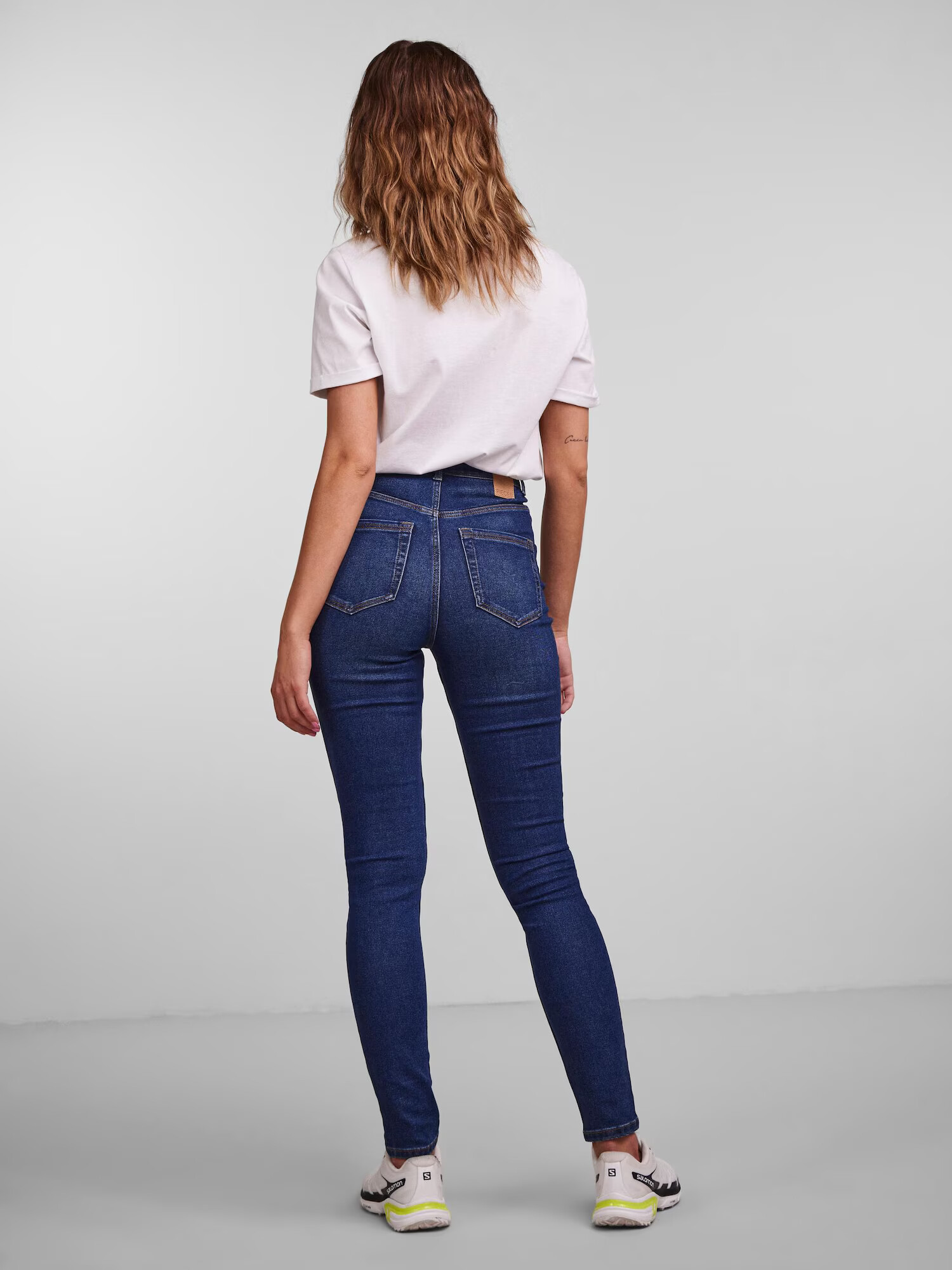 PIECES Jeans albastru denim - Pled.ro