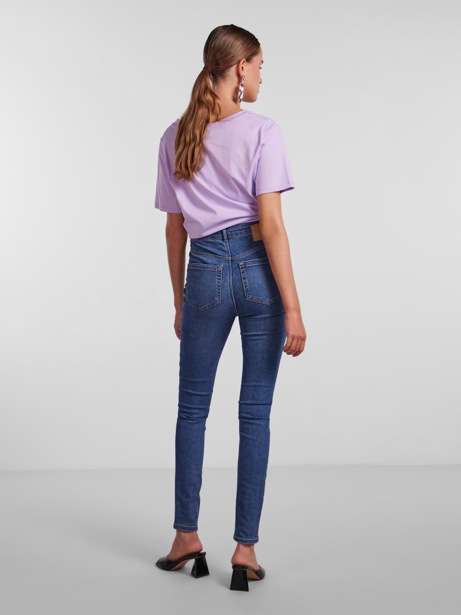 PIECES Jeans albastru denim - Pled.ro