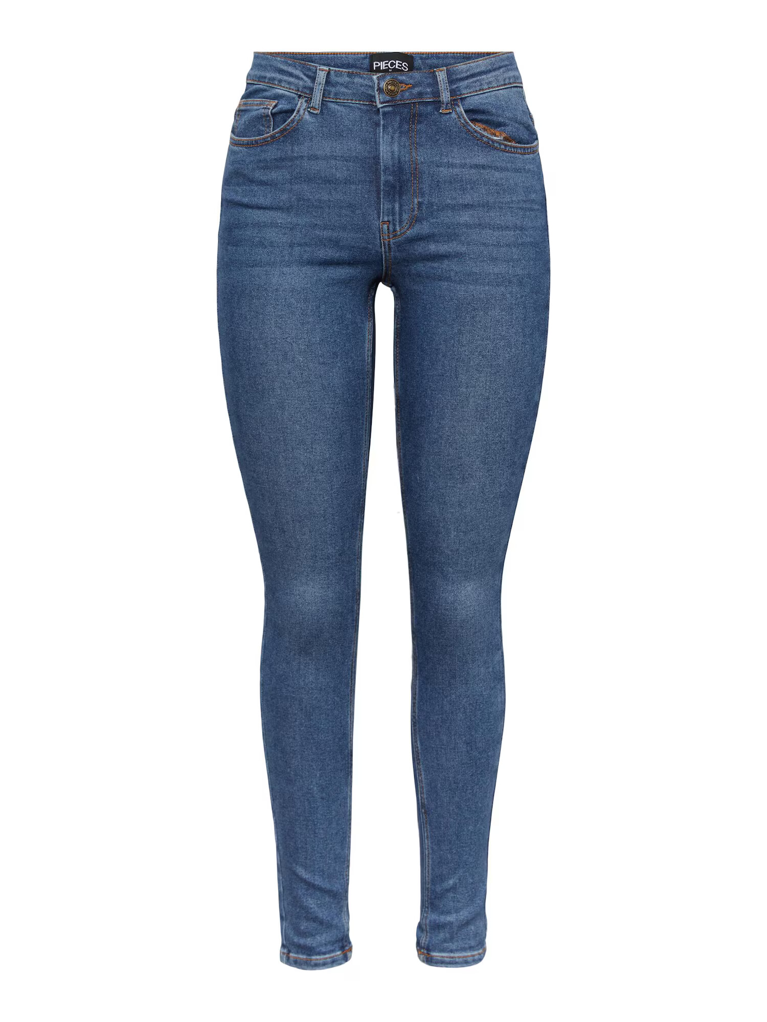 PIECES Jeans albastru denim - Pled.ro