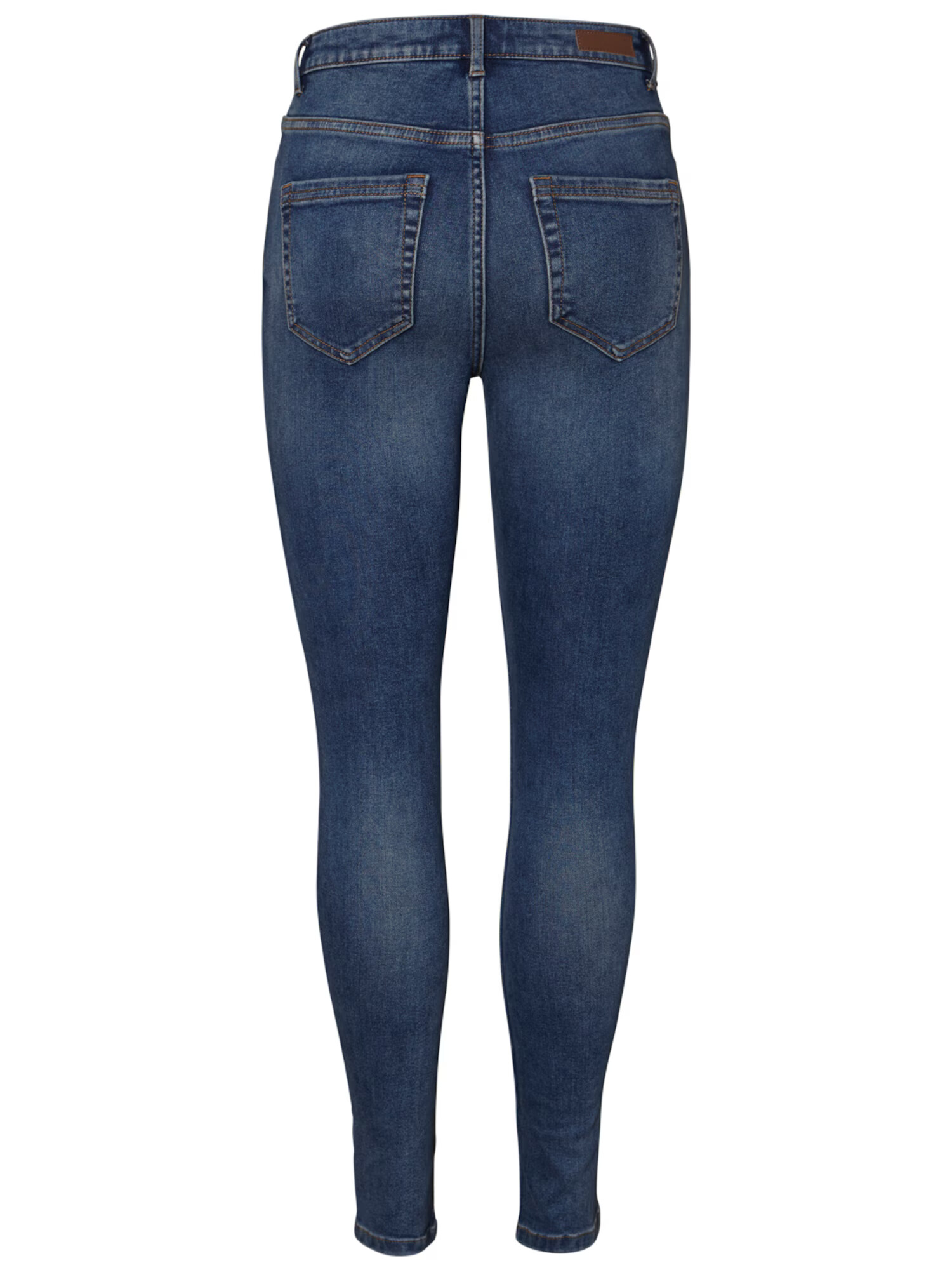 PIECES Jeans albastru denim / maro - Pled.ro