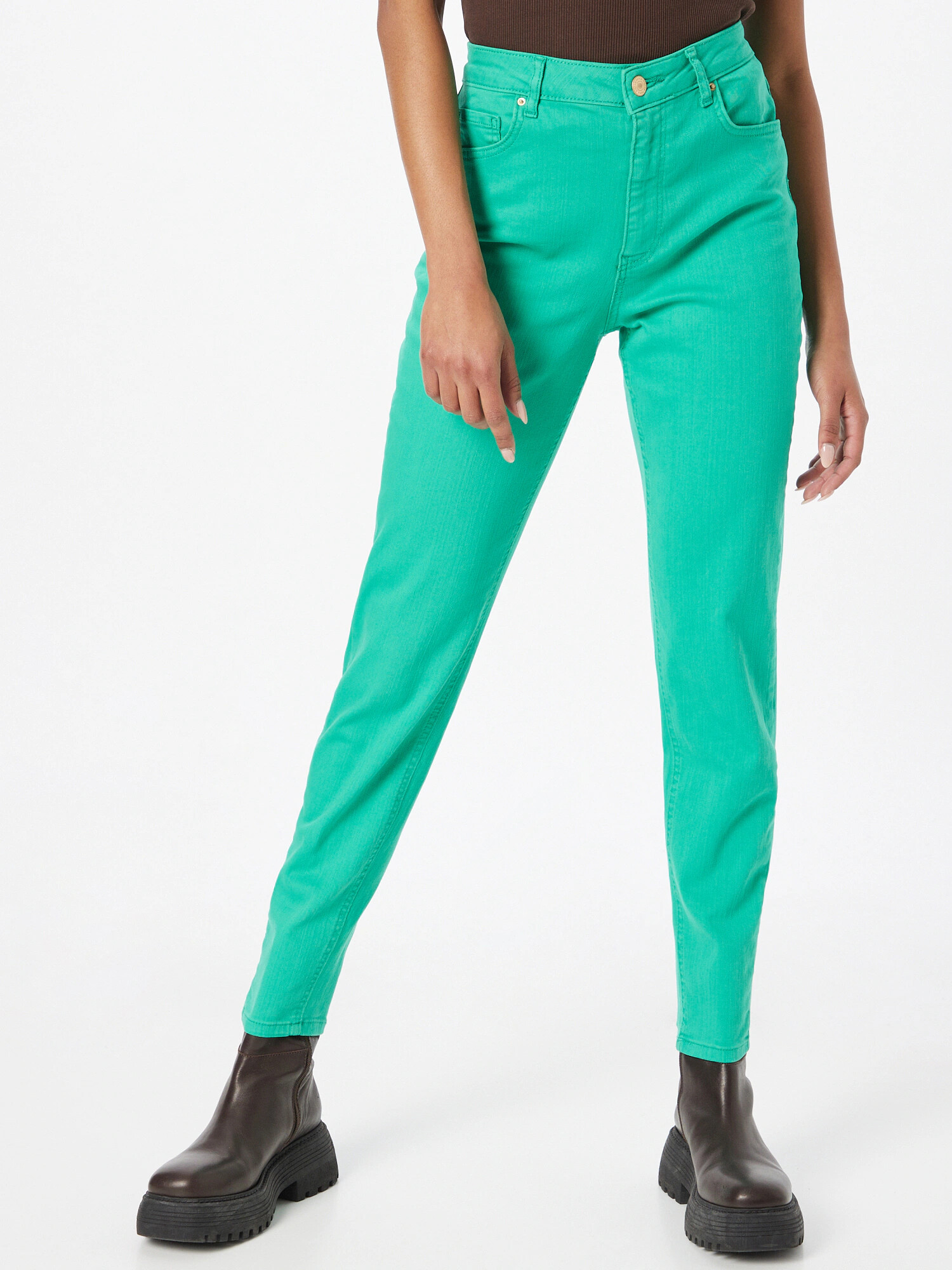 PIECES Jeans 'Dea' verde jad - Pled.ro