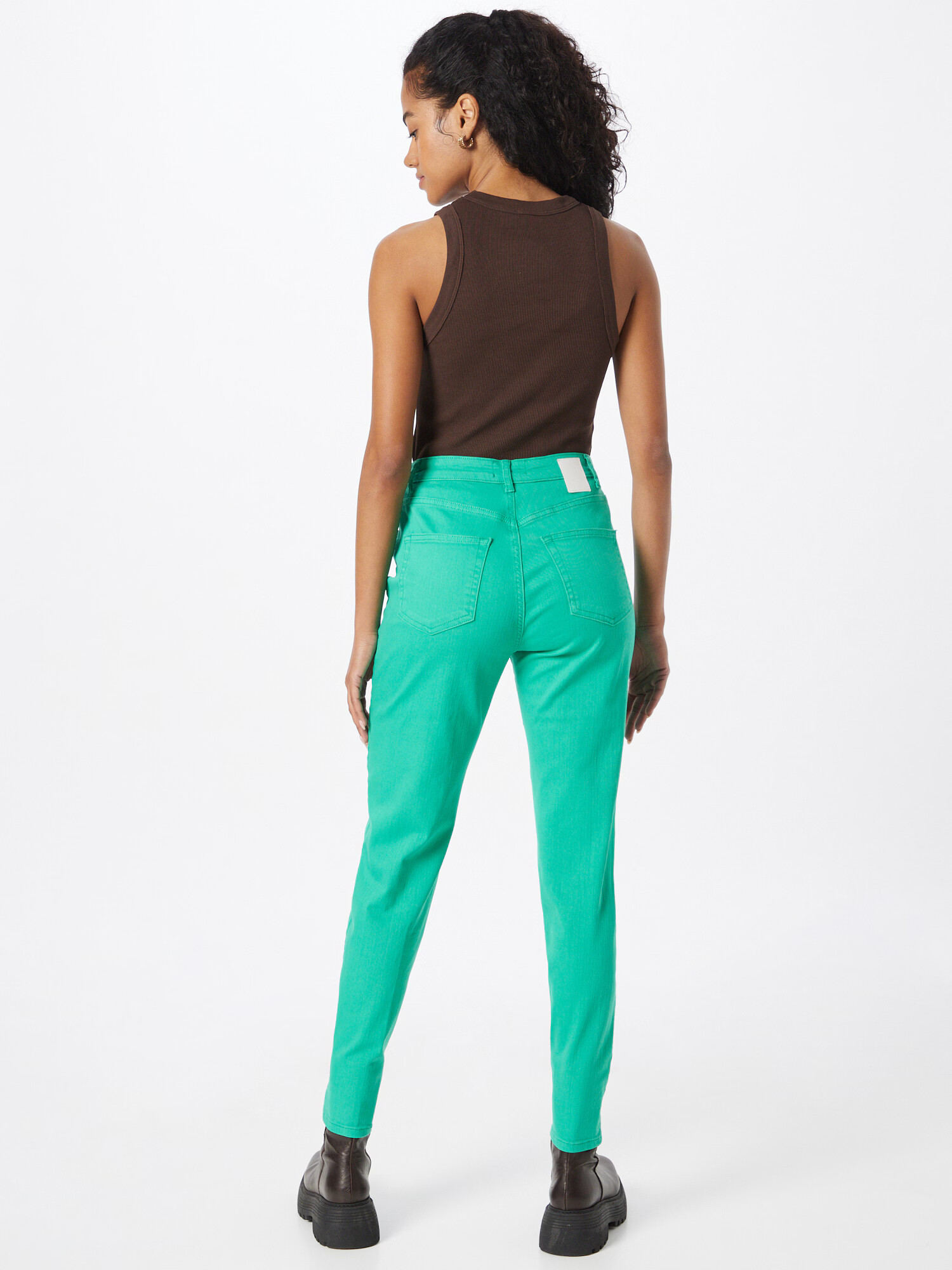 PIECES Jeans 'Dea' verde jad - Pled.ro