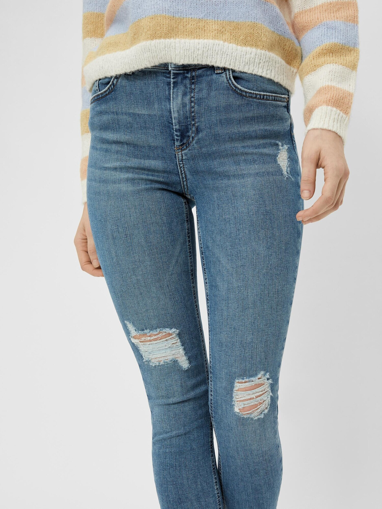 PIECES Jeans 'Delly' albastru - Pled.ro